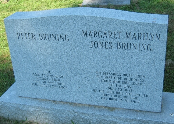 Margaret Marilyn Jones Bruning