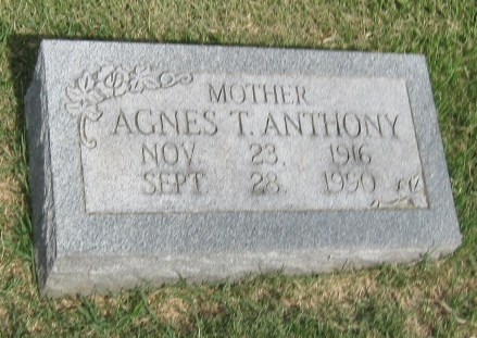 Agnes T Anthony