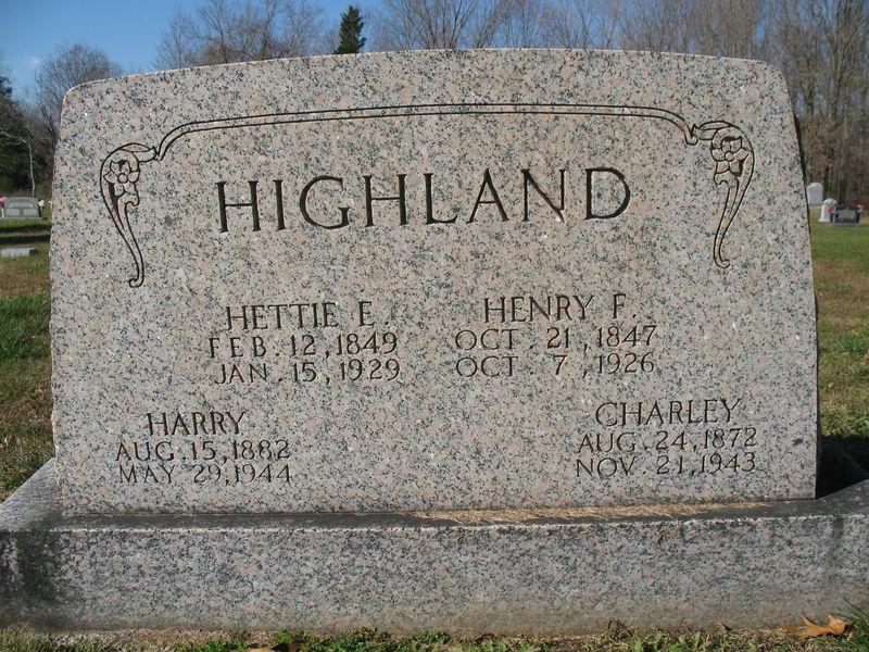 Henry F Highland