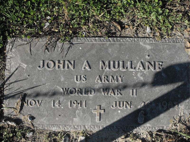 John A Mullane