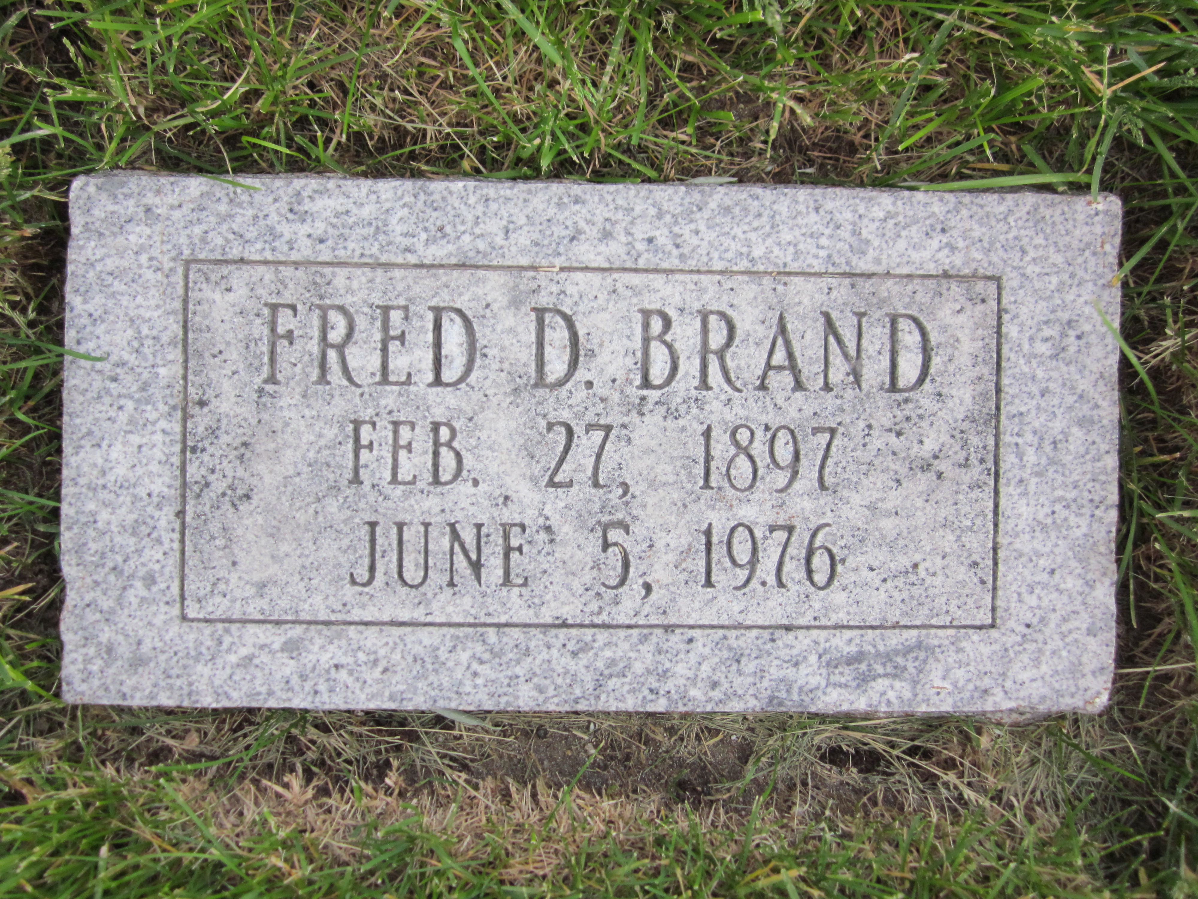 Fred D Brand