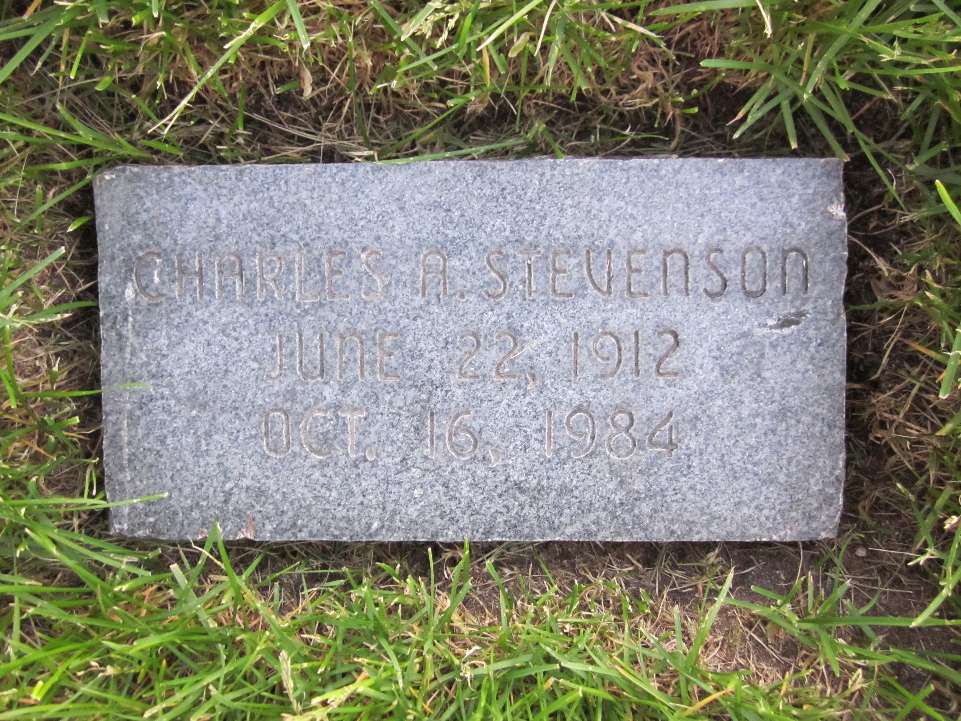 Charles A Stevenson