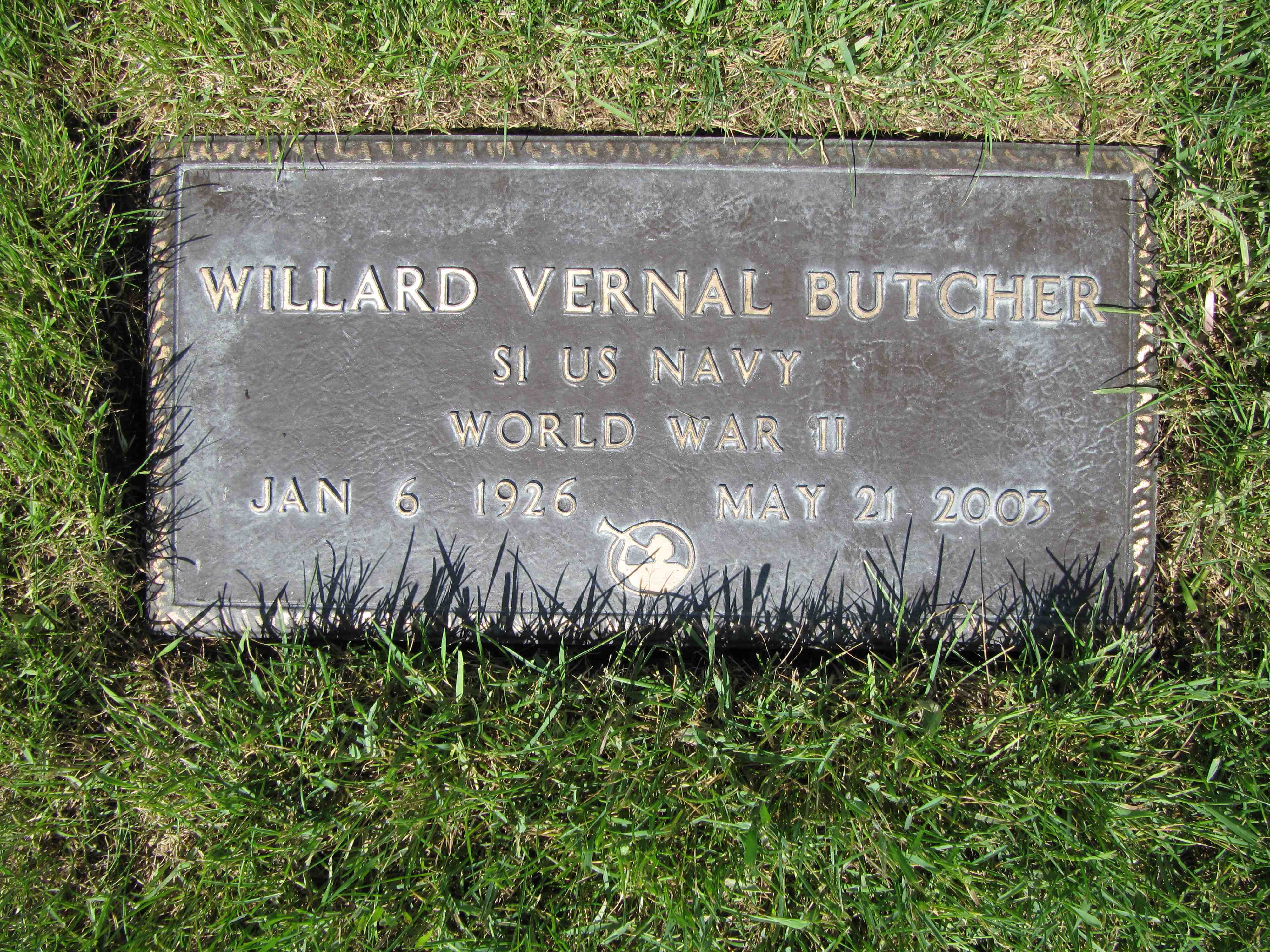 Willard Vernal Butcher
