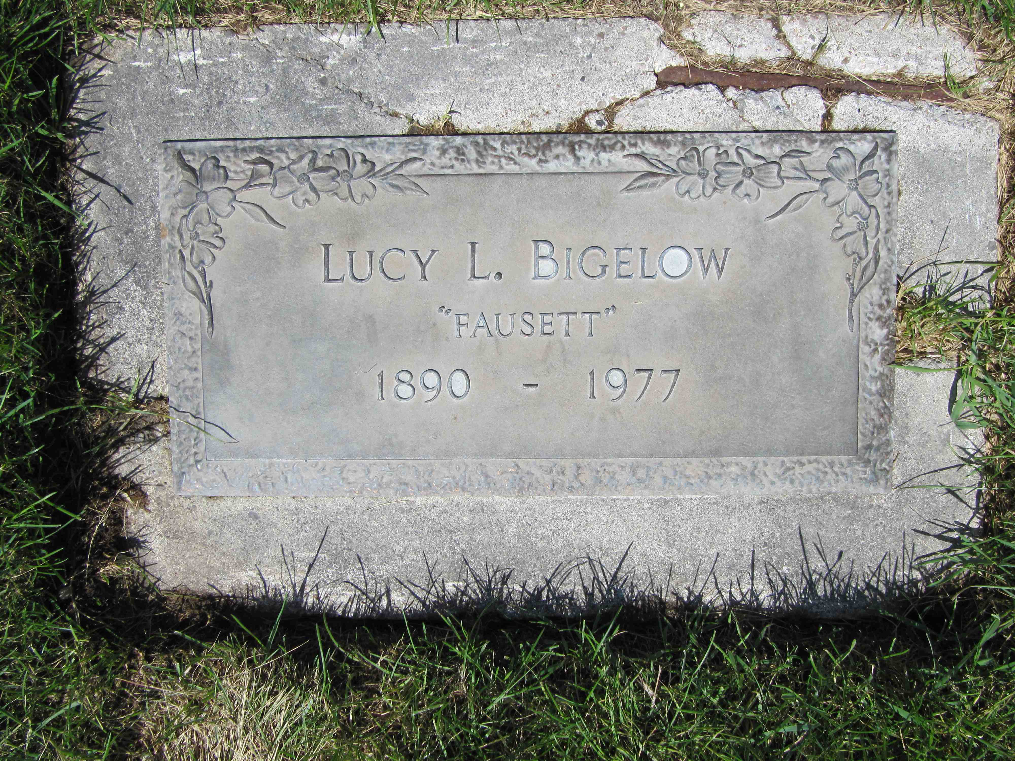 Lucy L "Fausett" Bigelow