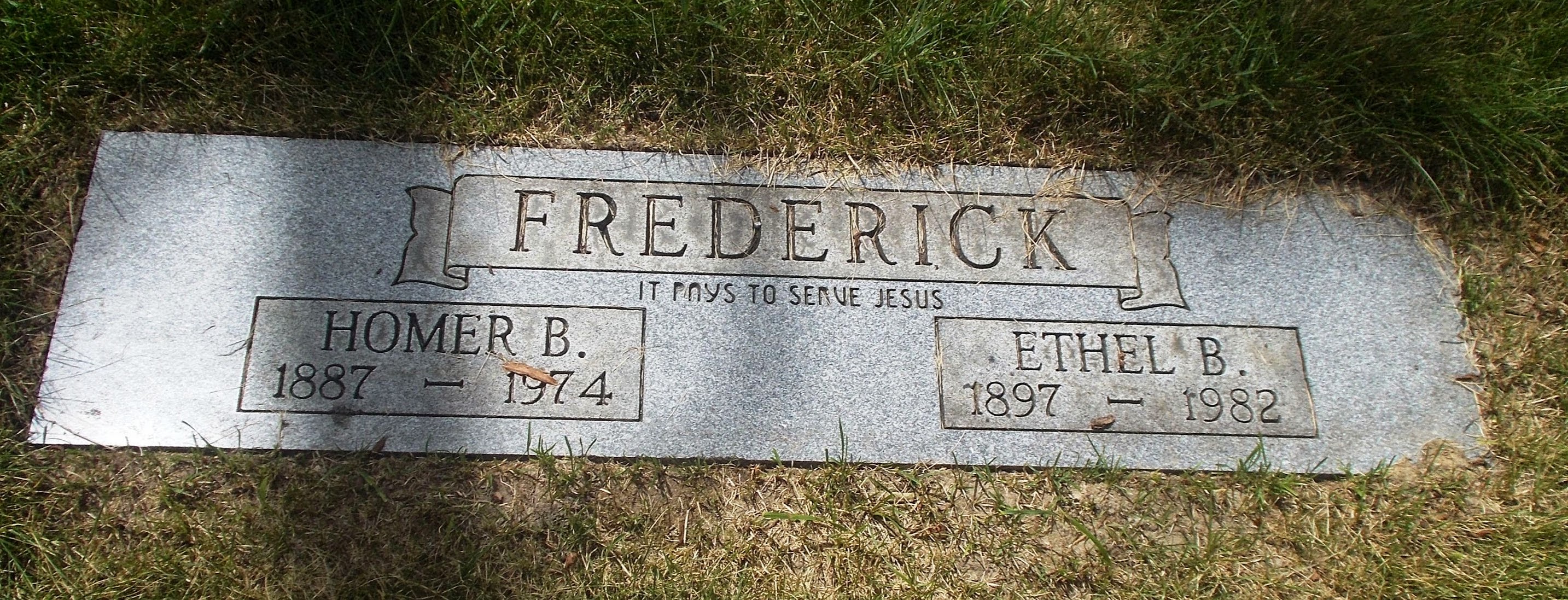Ethel B Frederick