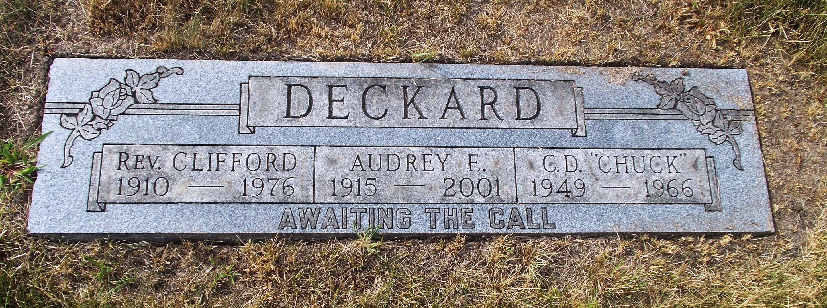 Audrey E Deckard