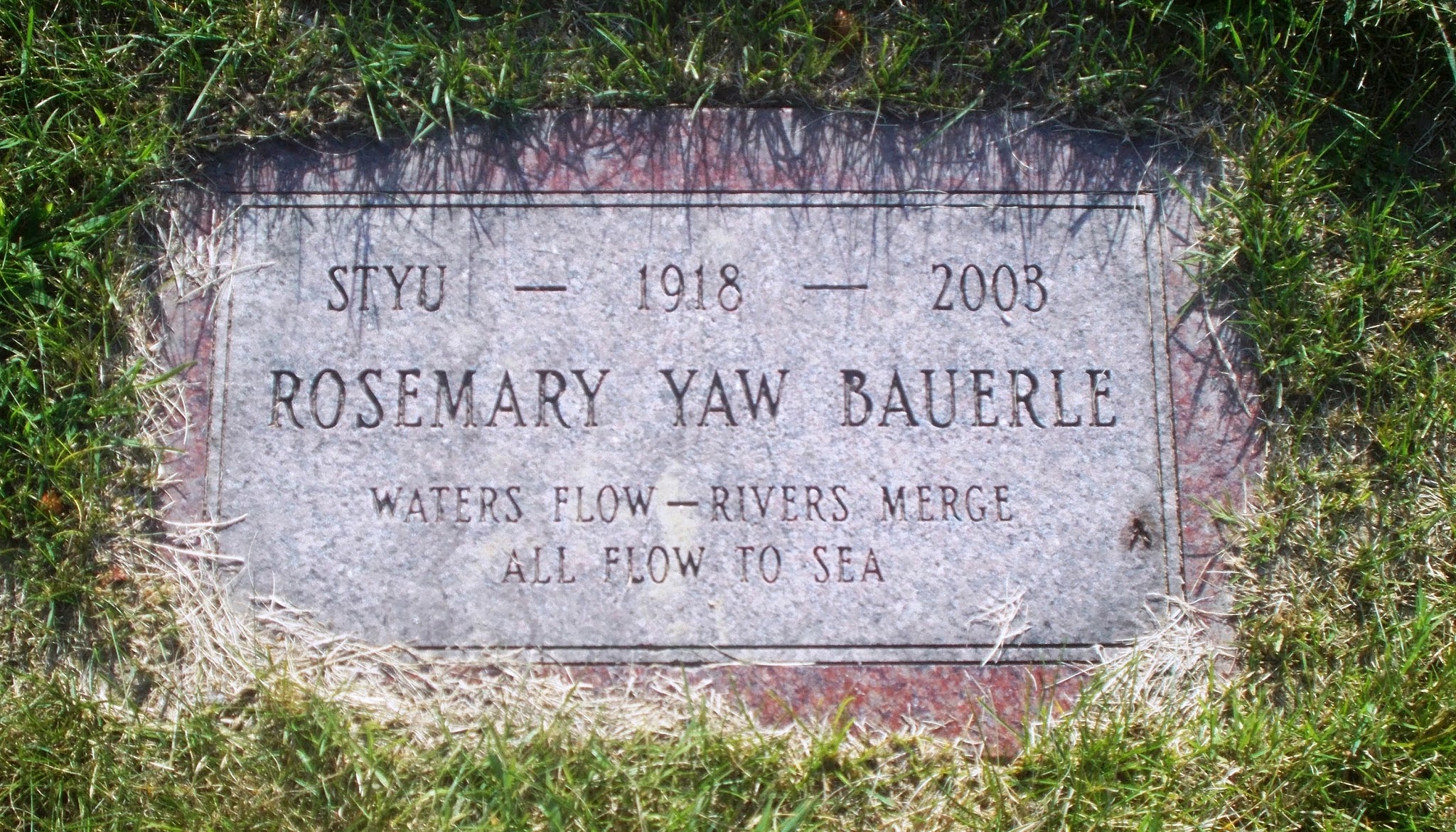 Rosemary Yaw Bauerle