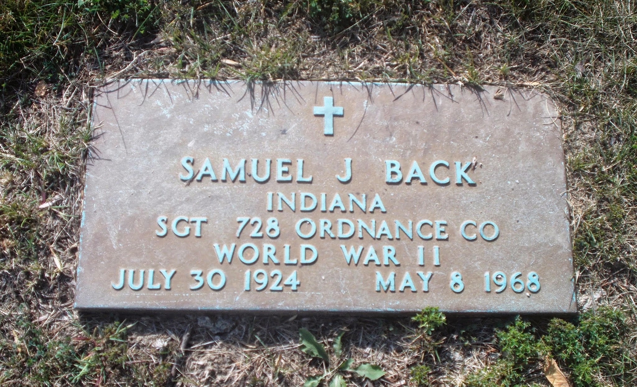 Samuel J Back
