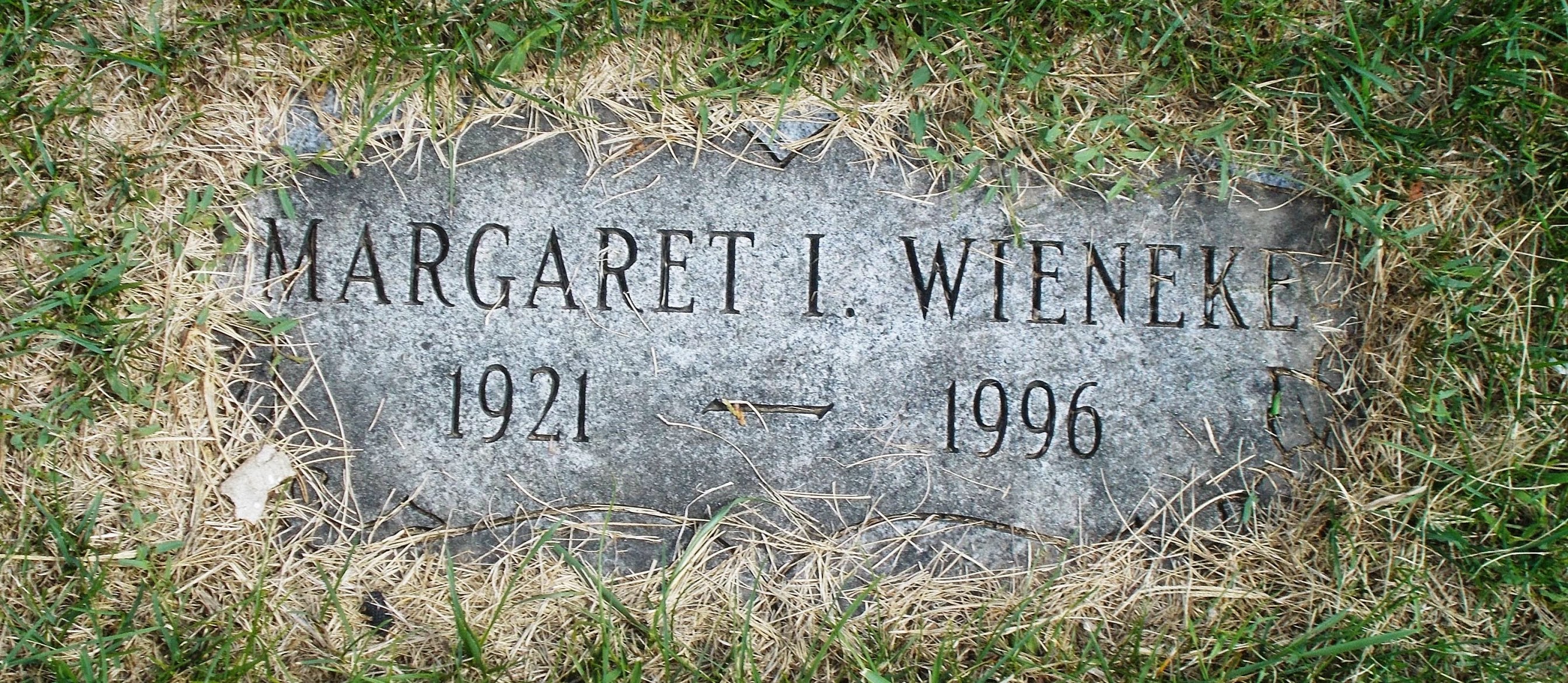 Margaret I Wieneke