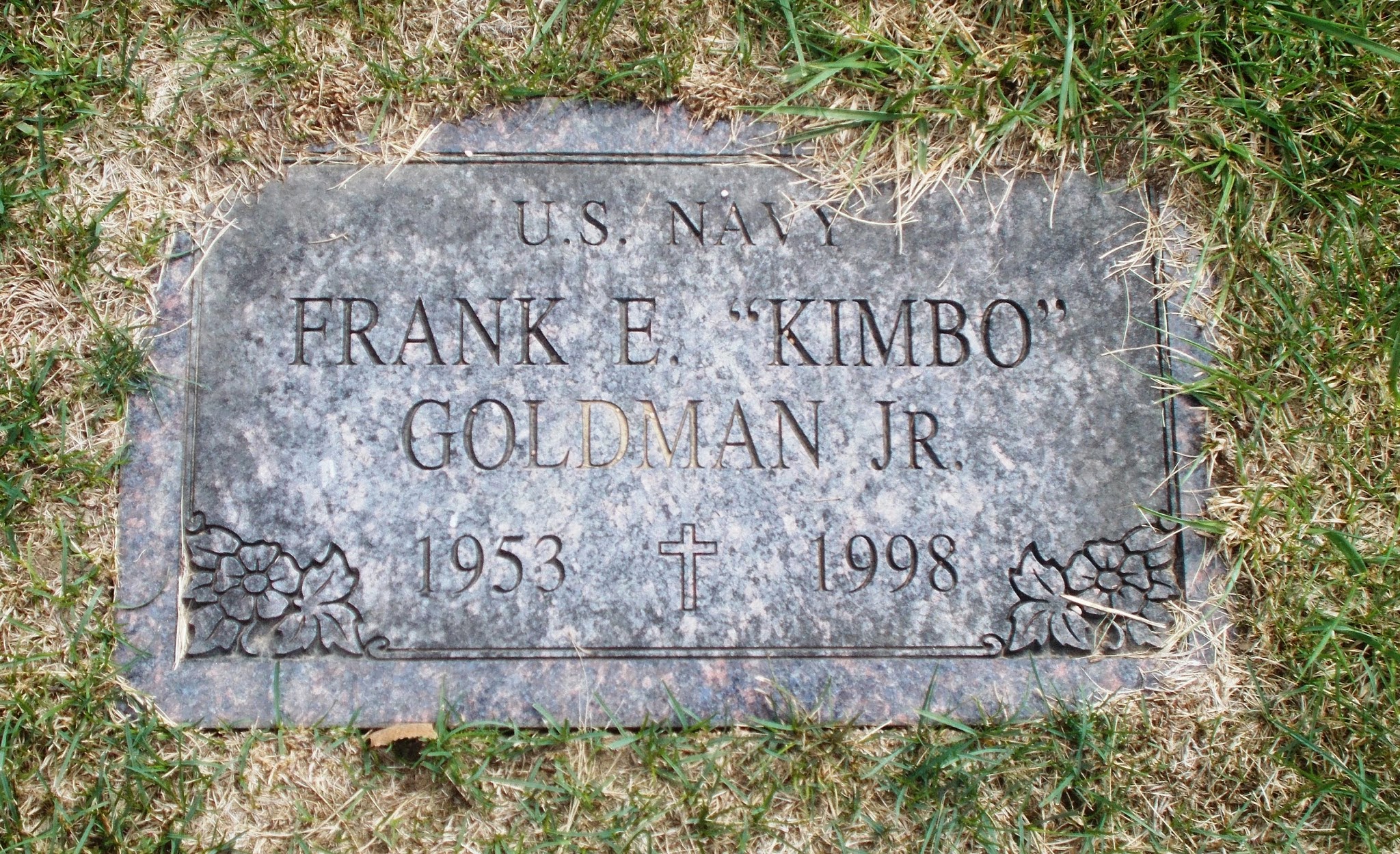 Frank E "Kimbo" Goldman, Jr