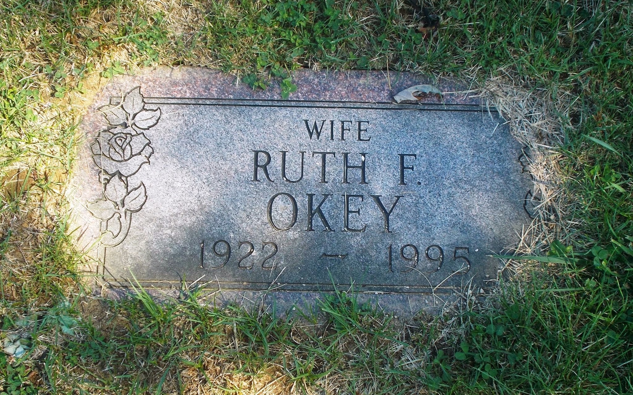 Ruth F Okey