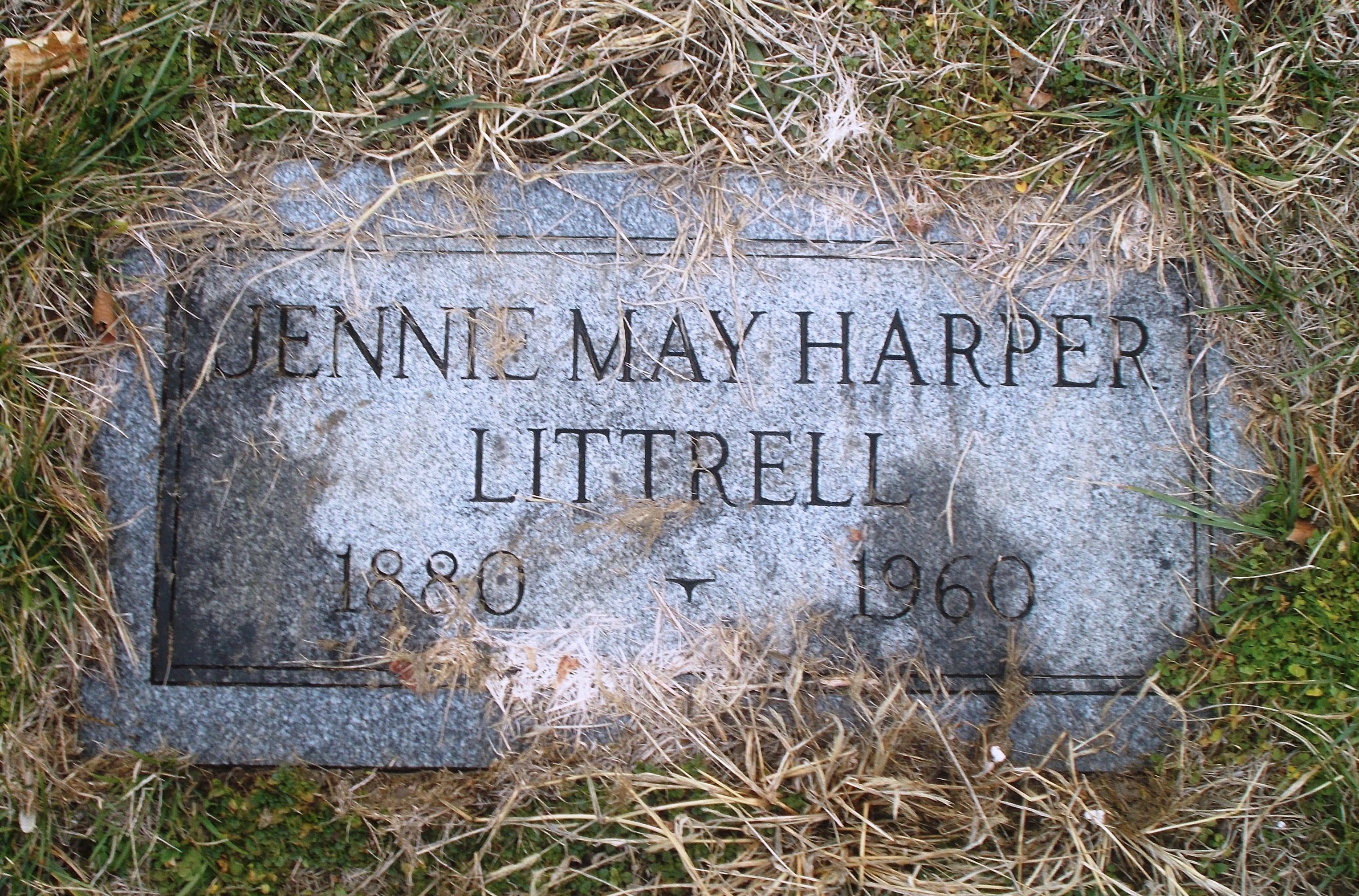 Jennie May Harper Littrell
