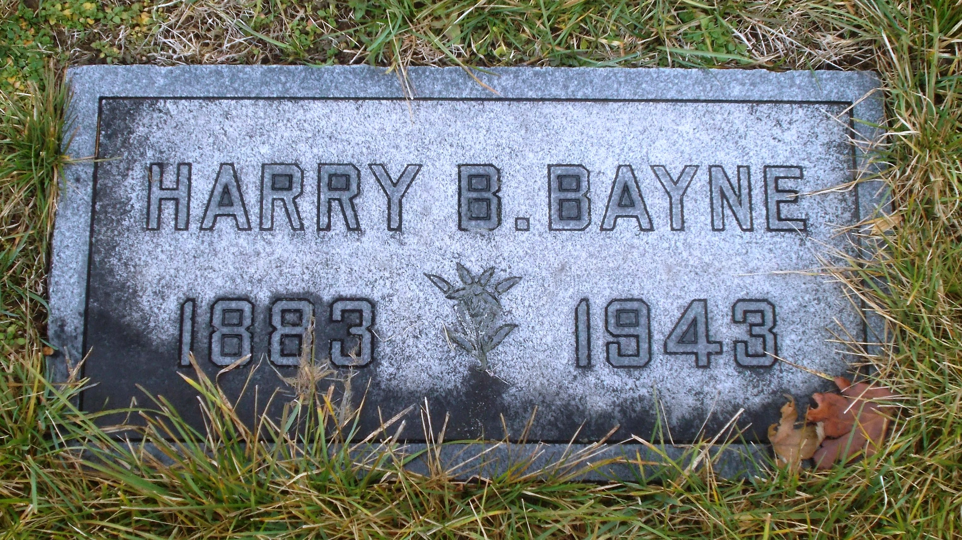Harry B Bayne