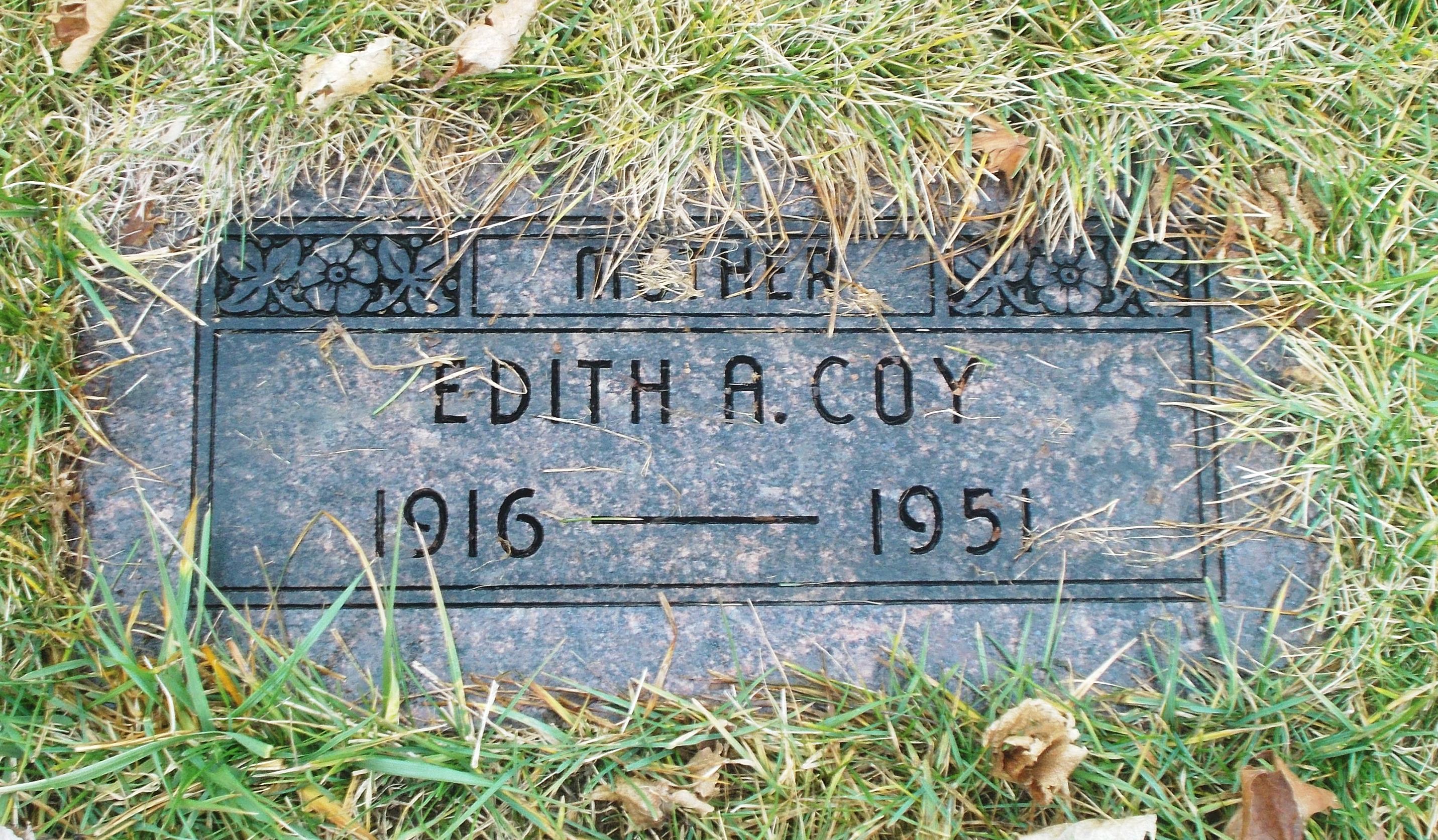Edith A Coy