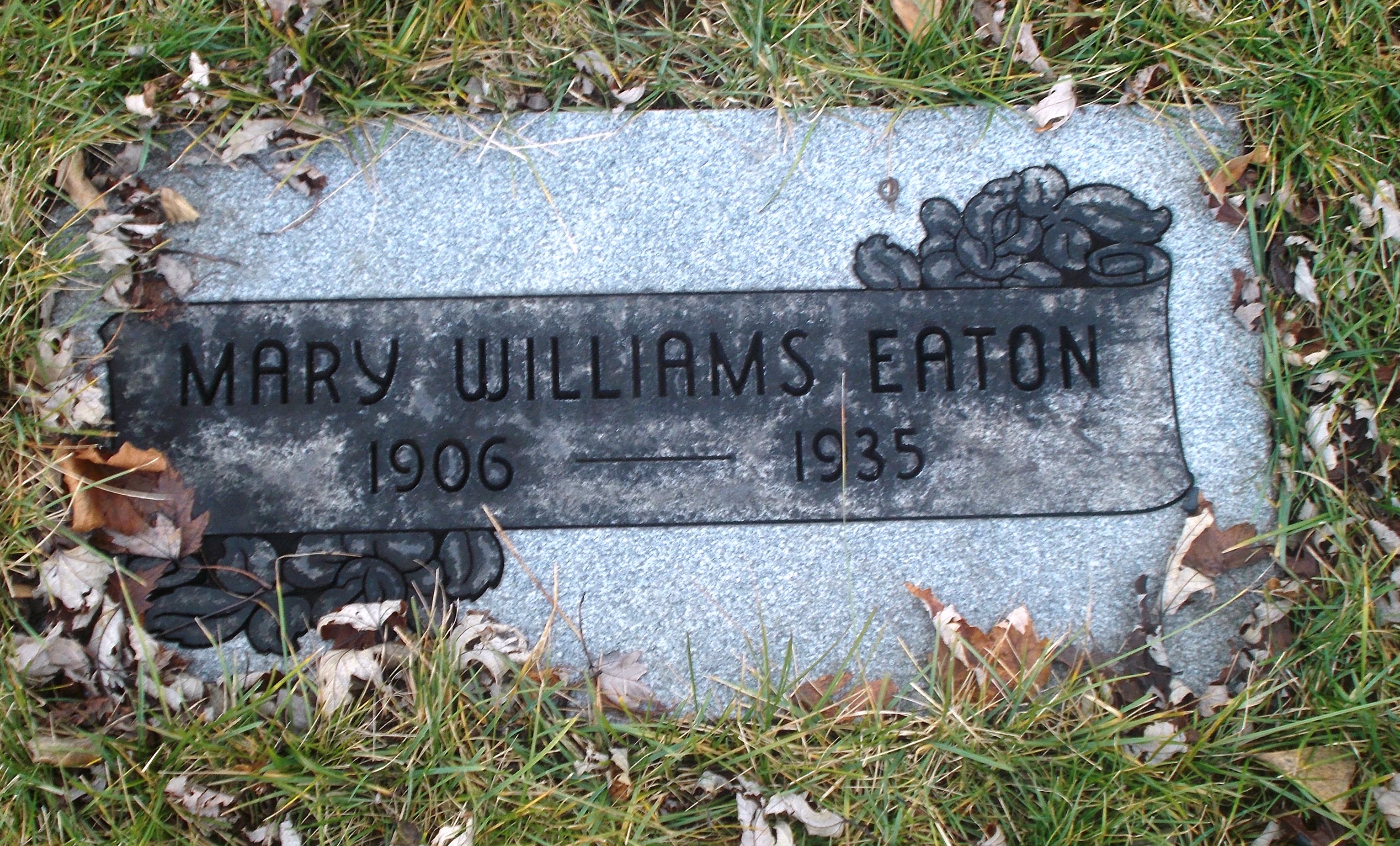 Mary Williams Eaton