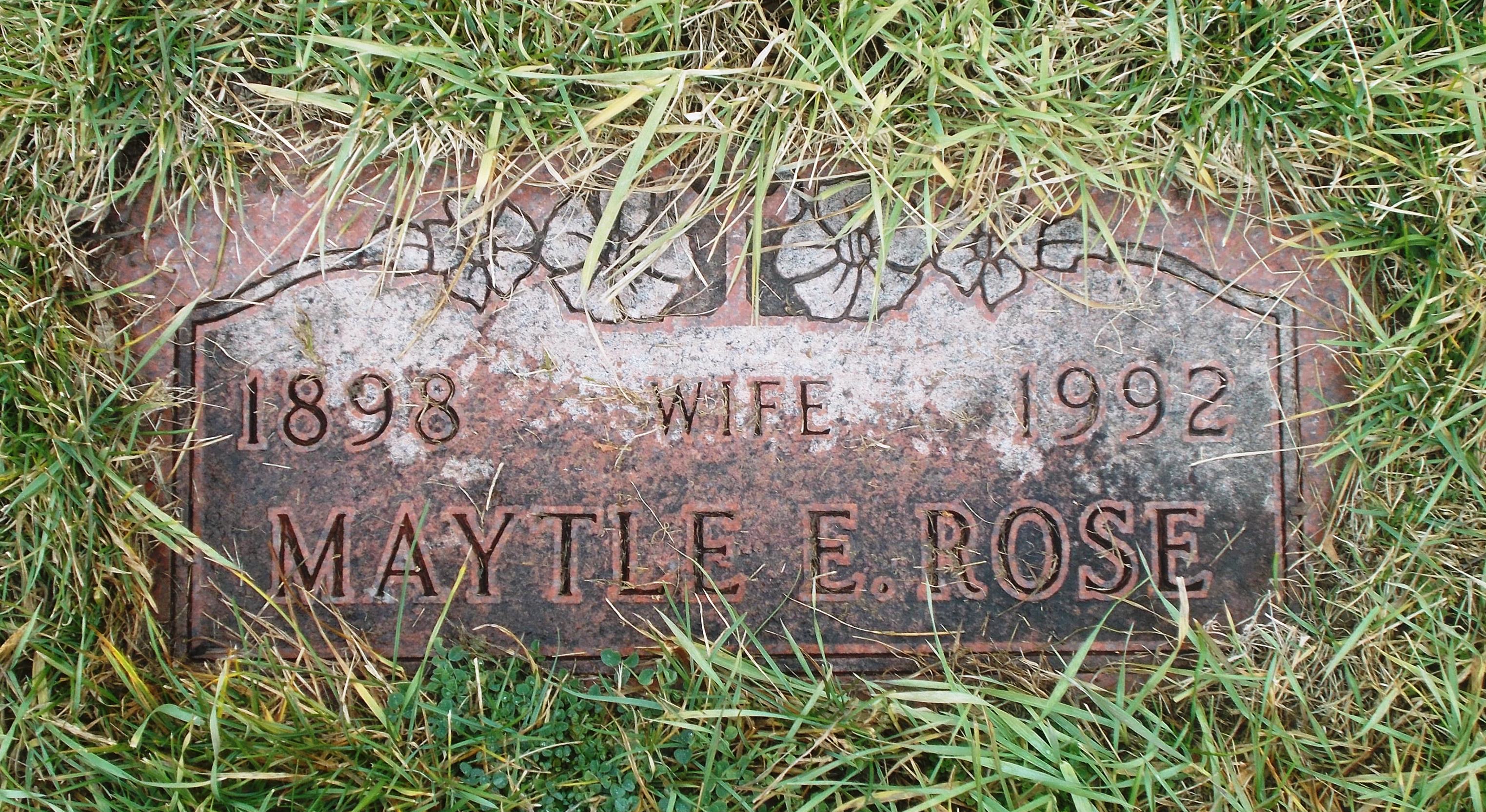 Maytle E Rose