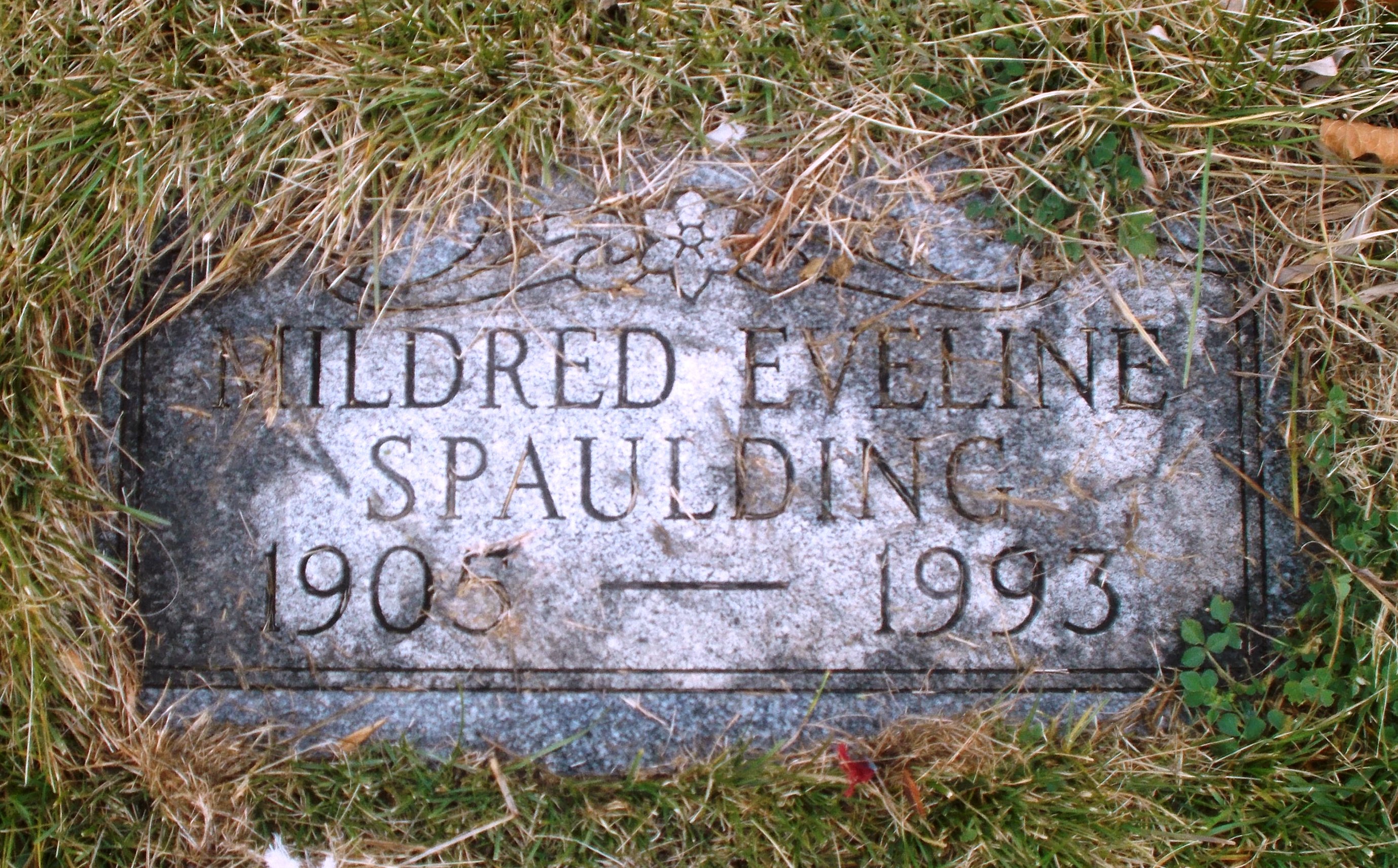 Mildred Eveline Spaulding