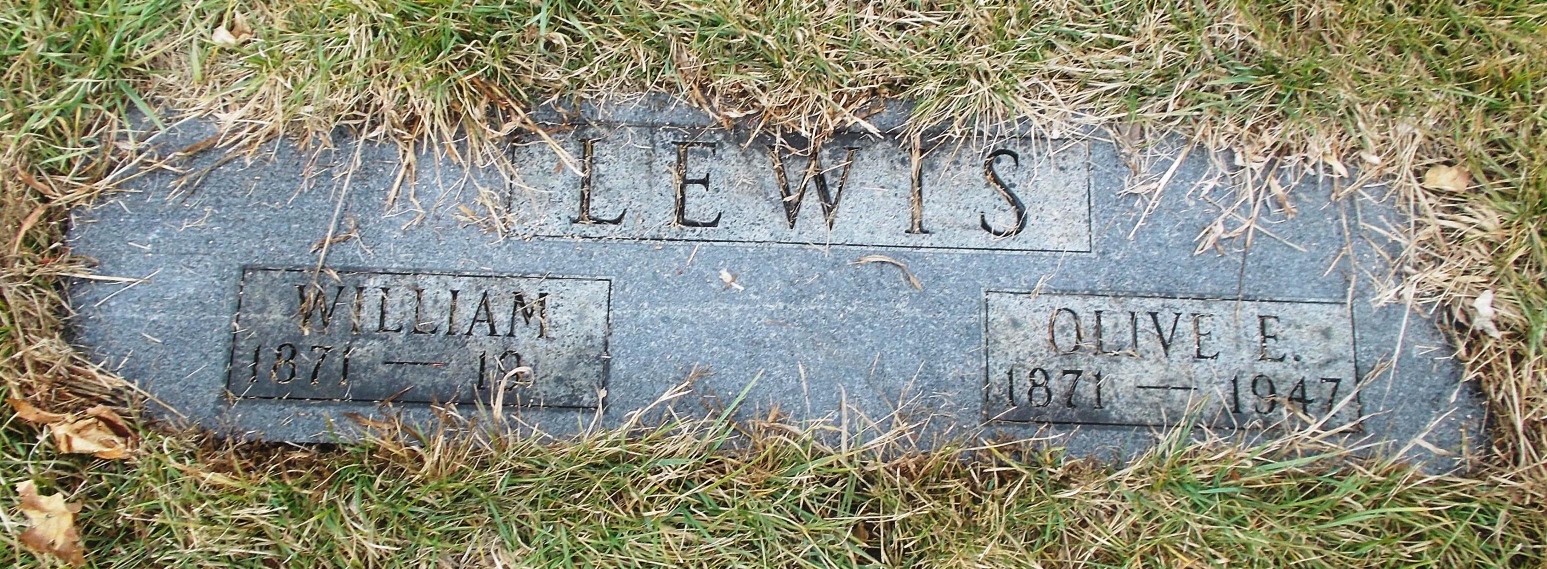 Olive E Lewis