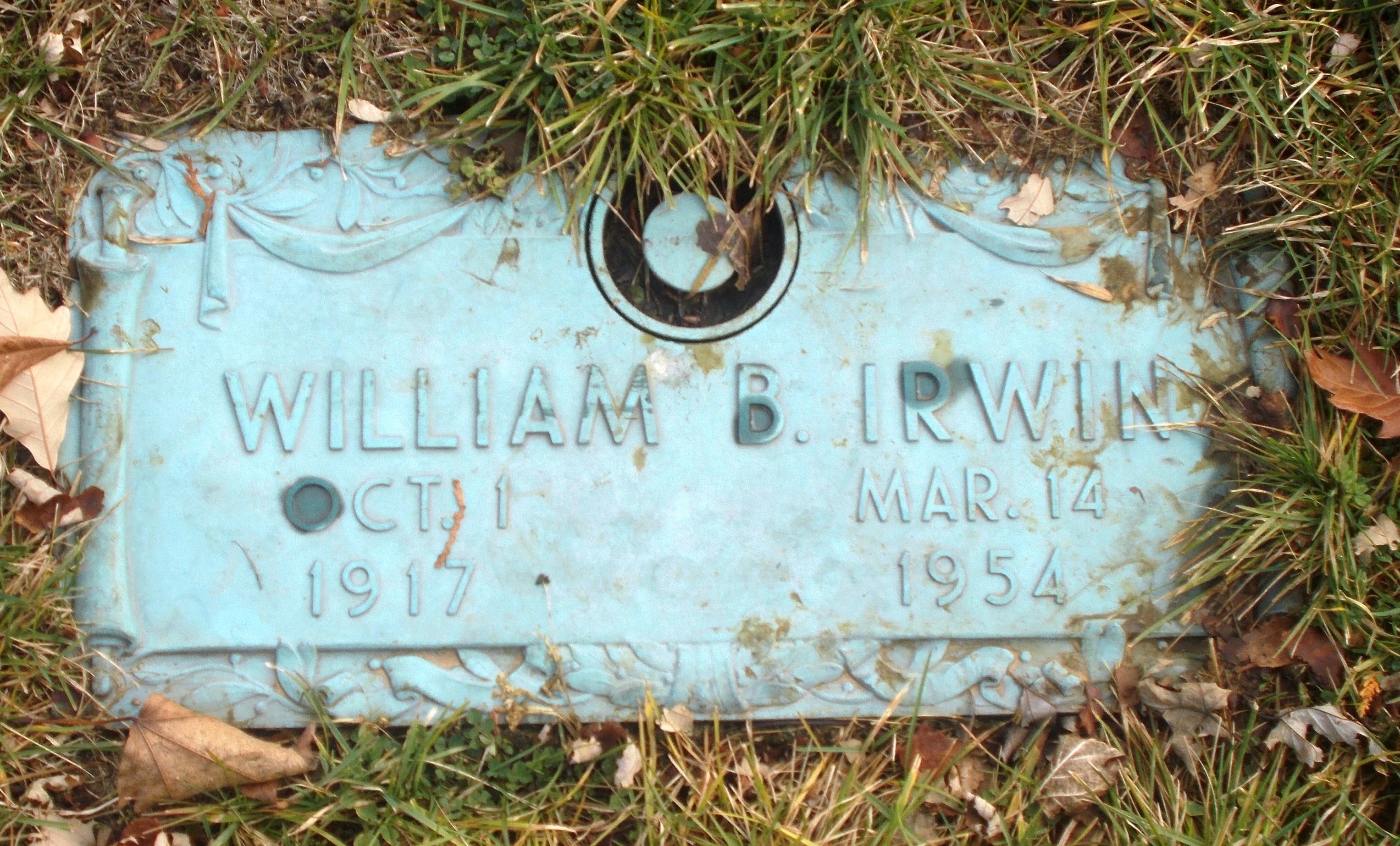 William B Irwin