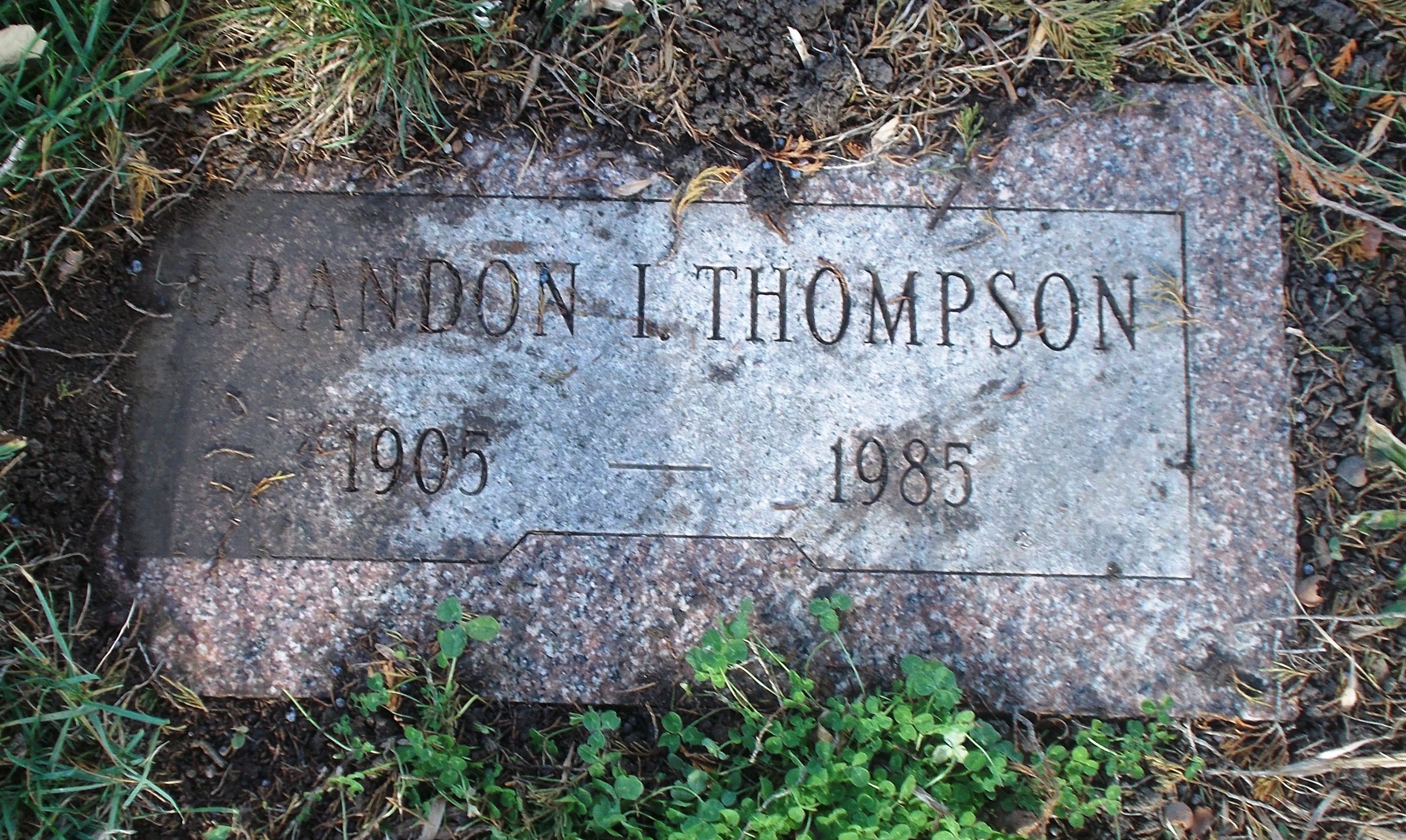 Brandon I Thompson
