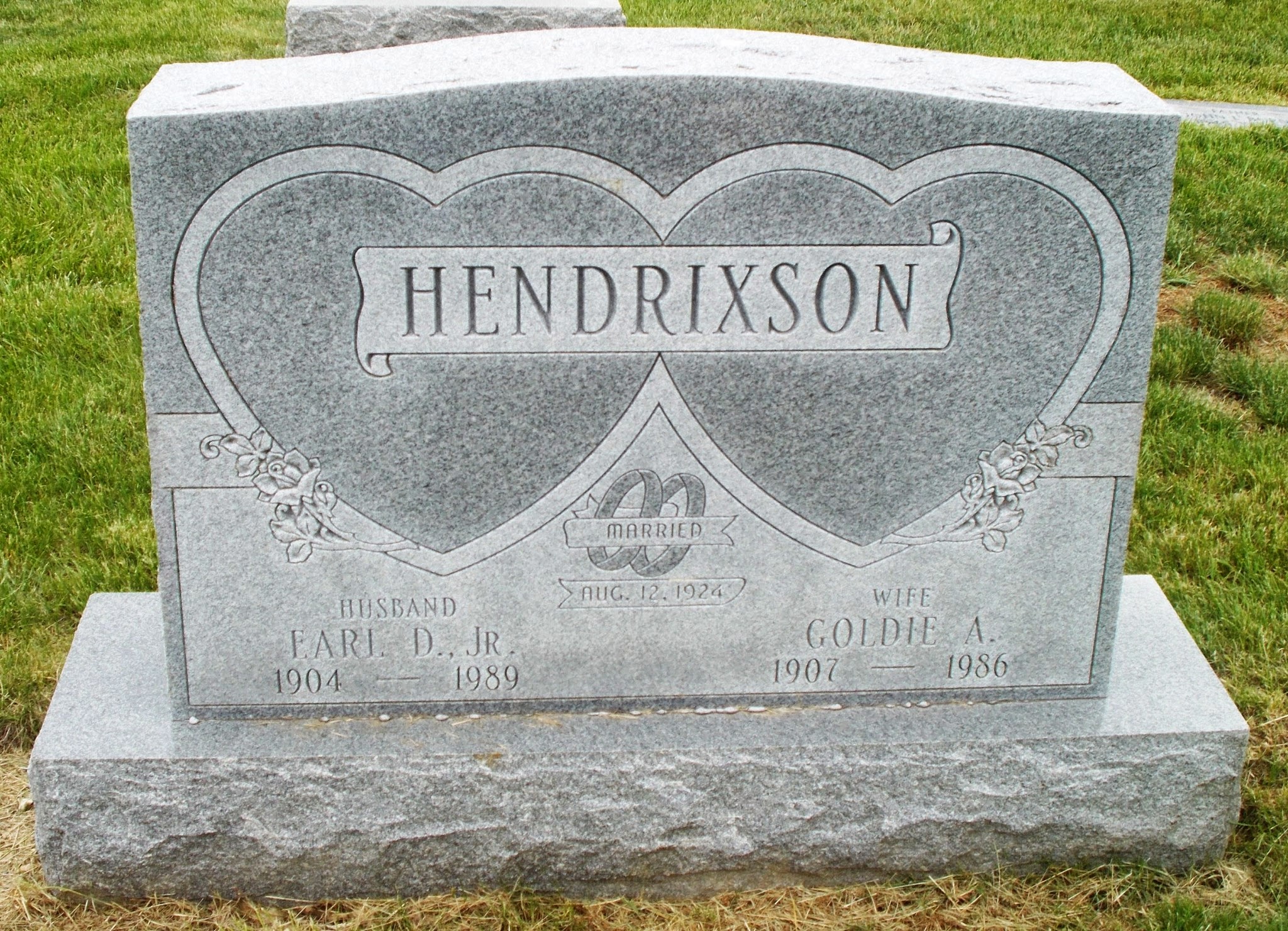 Earl D Hendrixson, Jr
