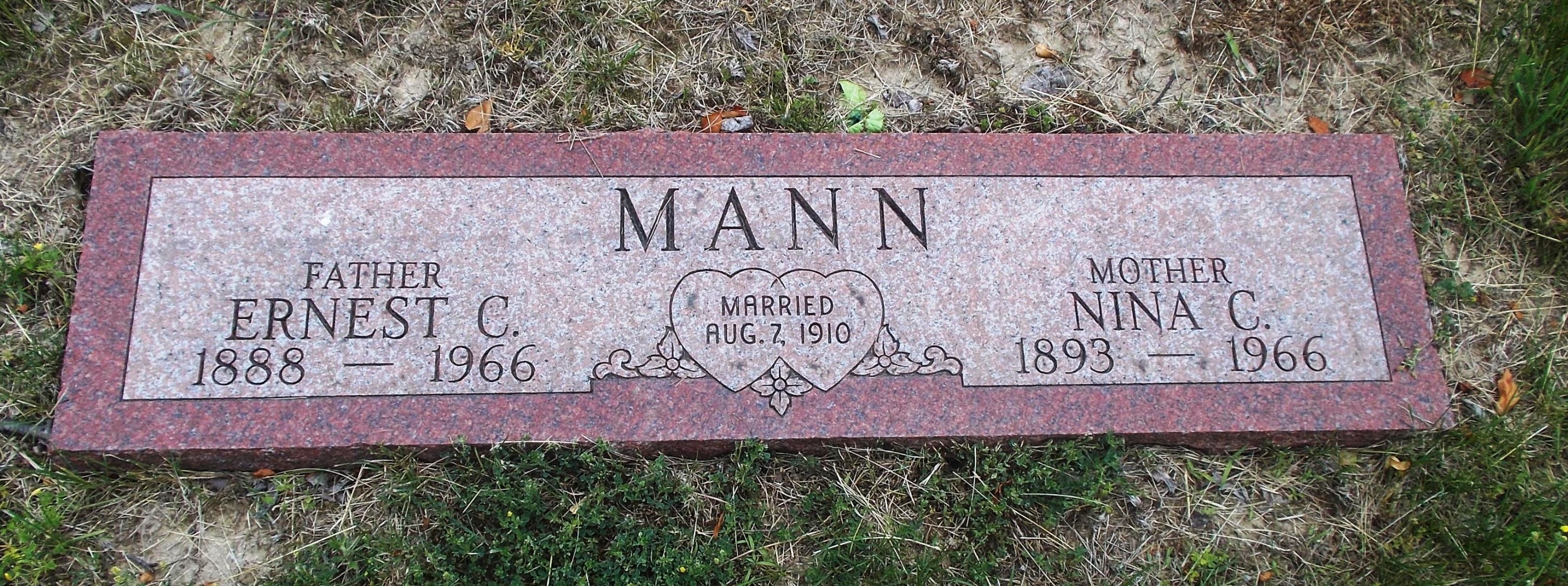 Ernest C Mann