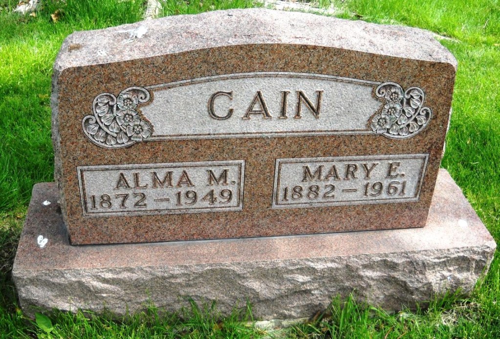 Alma M Cain