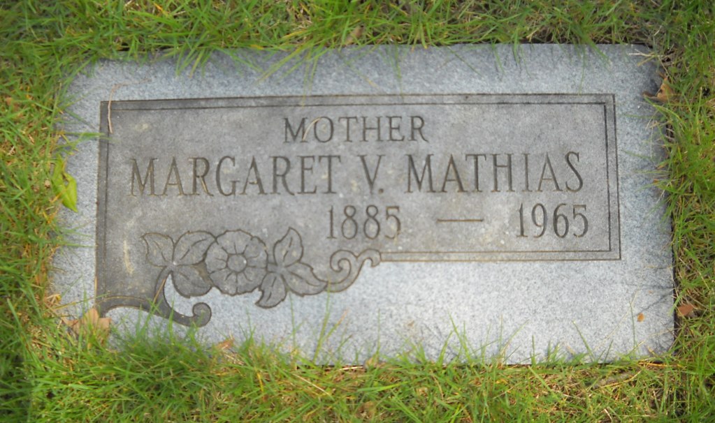 Margaret V Mathias