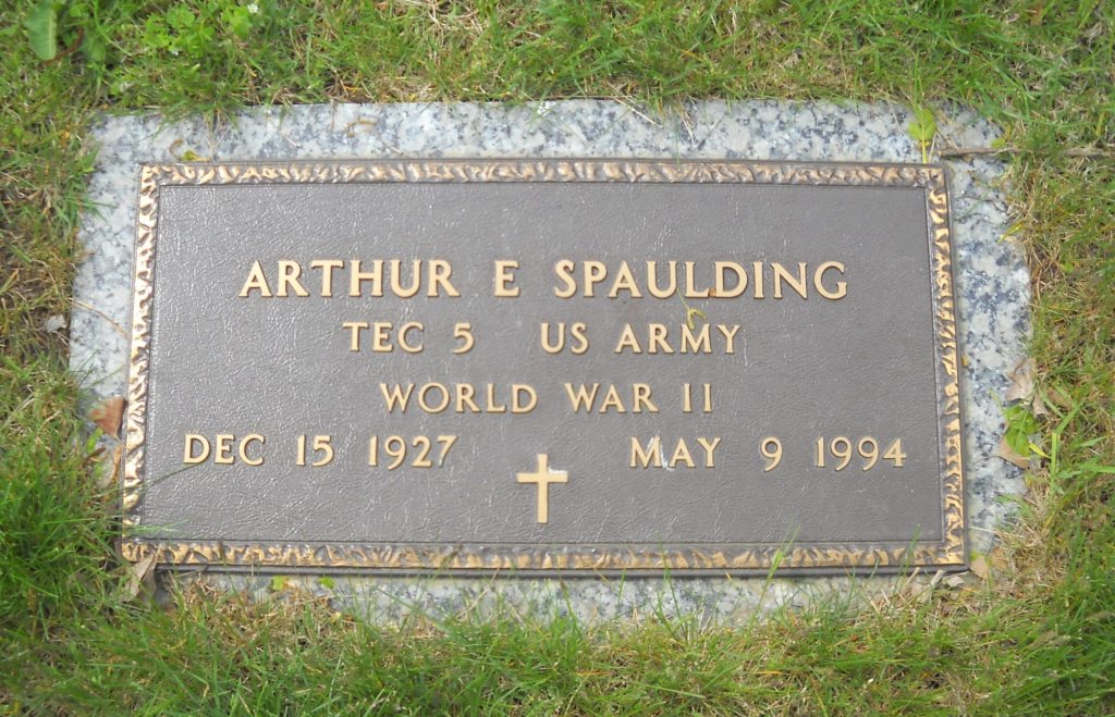 Arthur E Spaulding