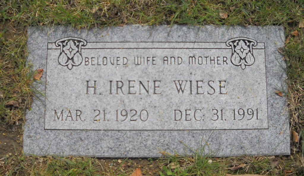 H Irene Wiese
