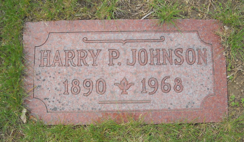 Harry P Johnson