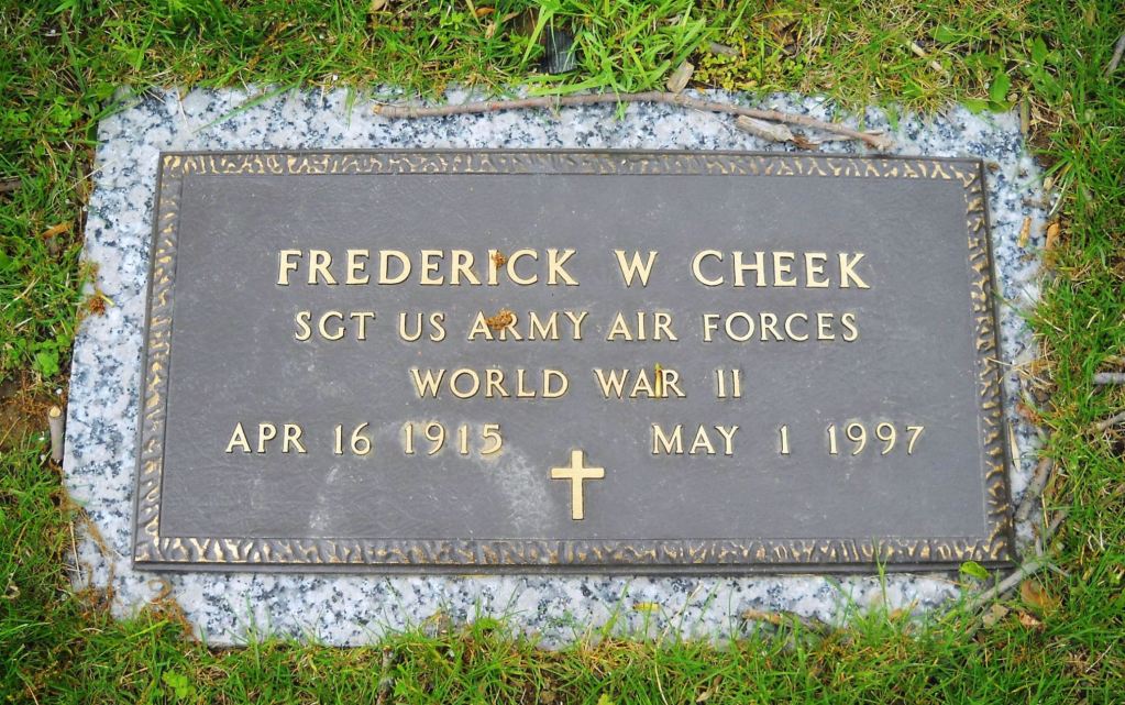 Frederick W Cheek