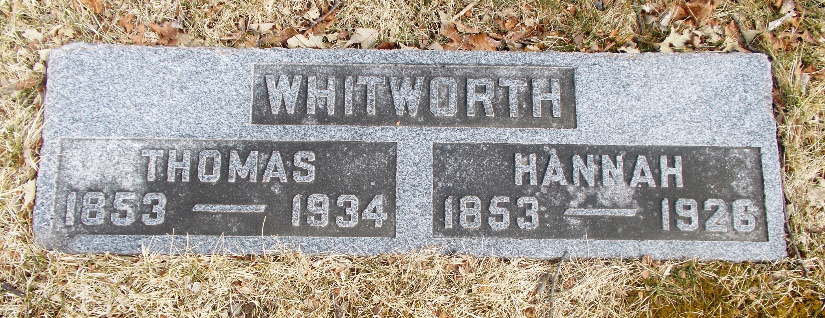 Thomas Whitworth
