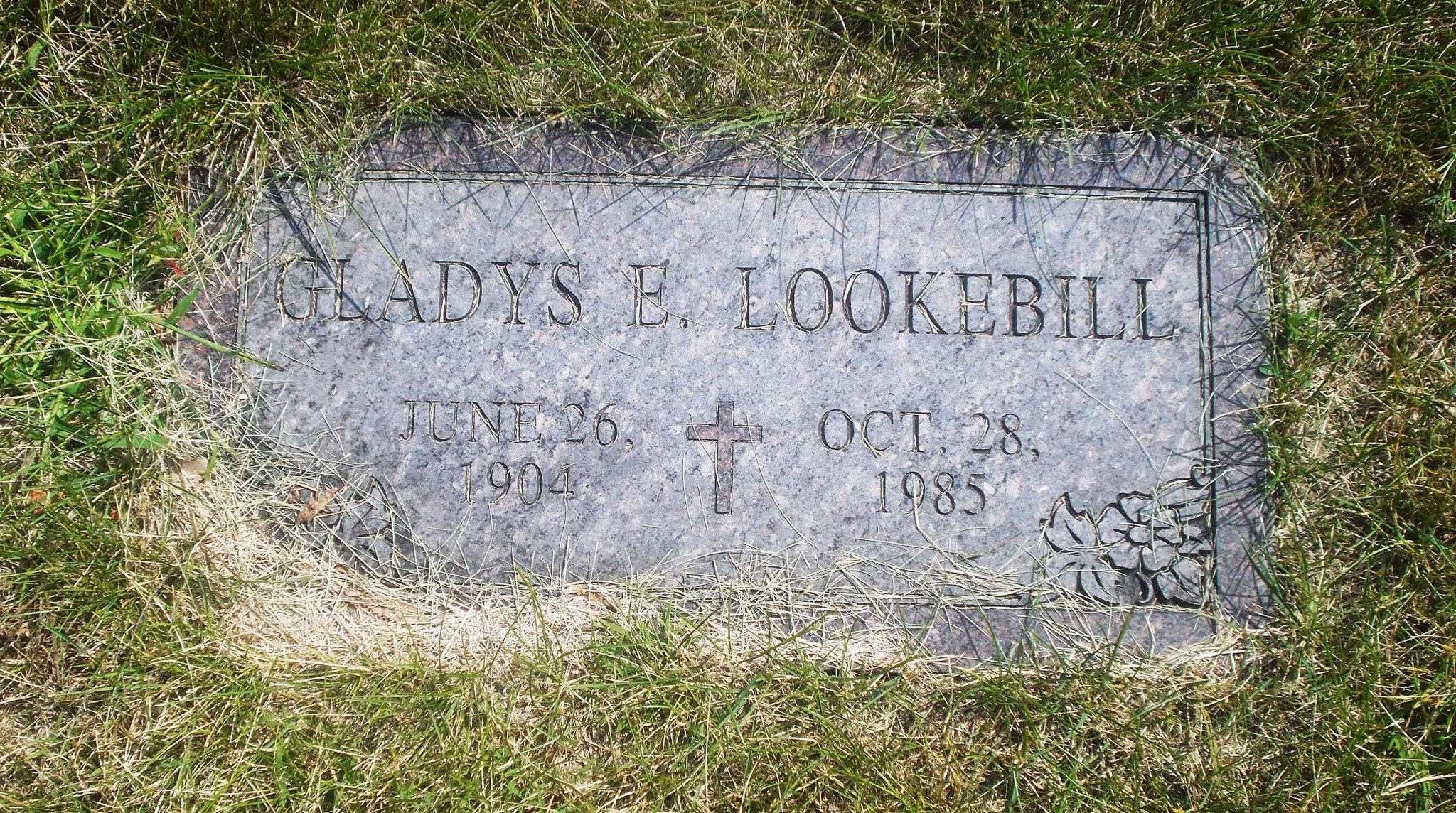 Gladys E Lookebill