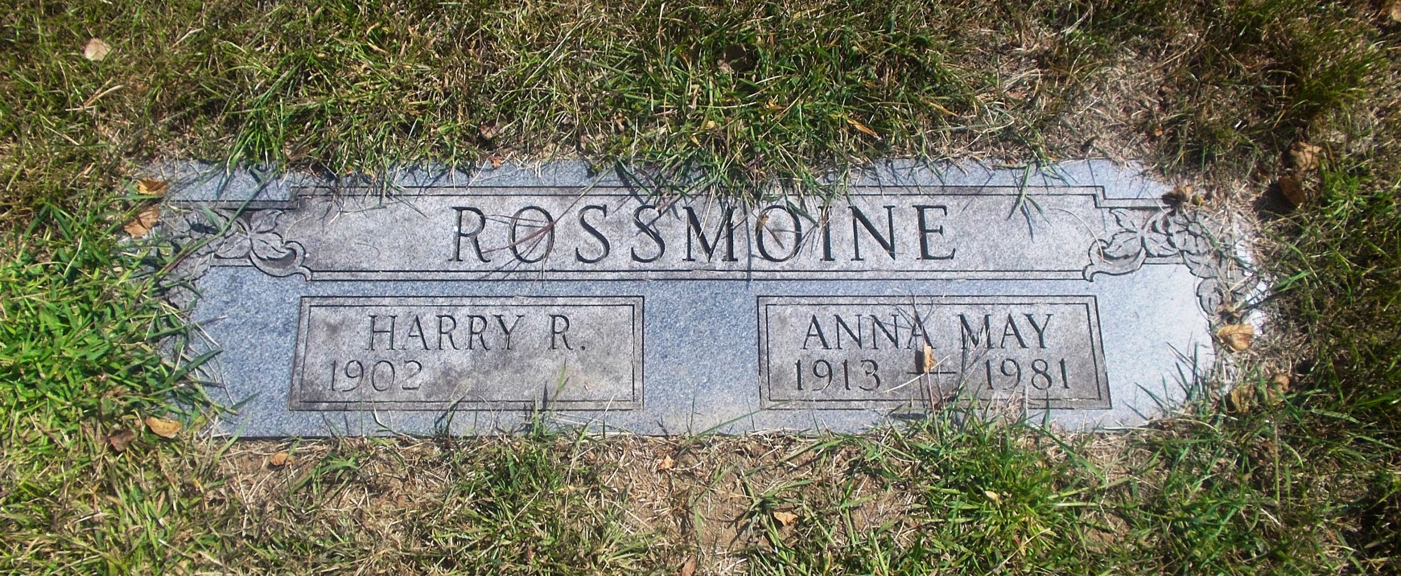 Harry R Rossmoine