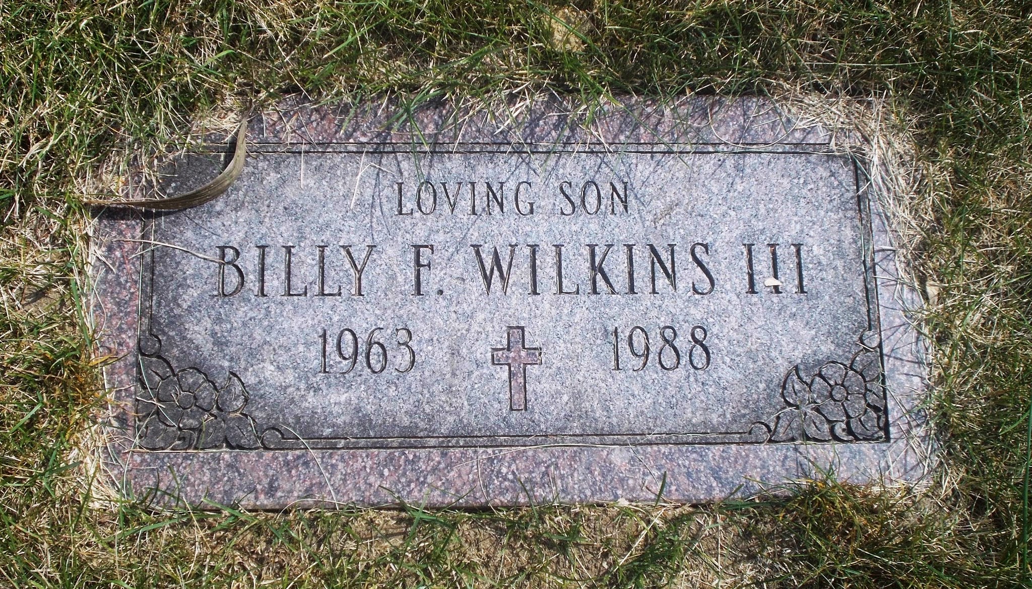 Billy F Wilkins, III
