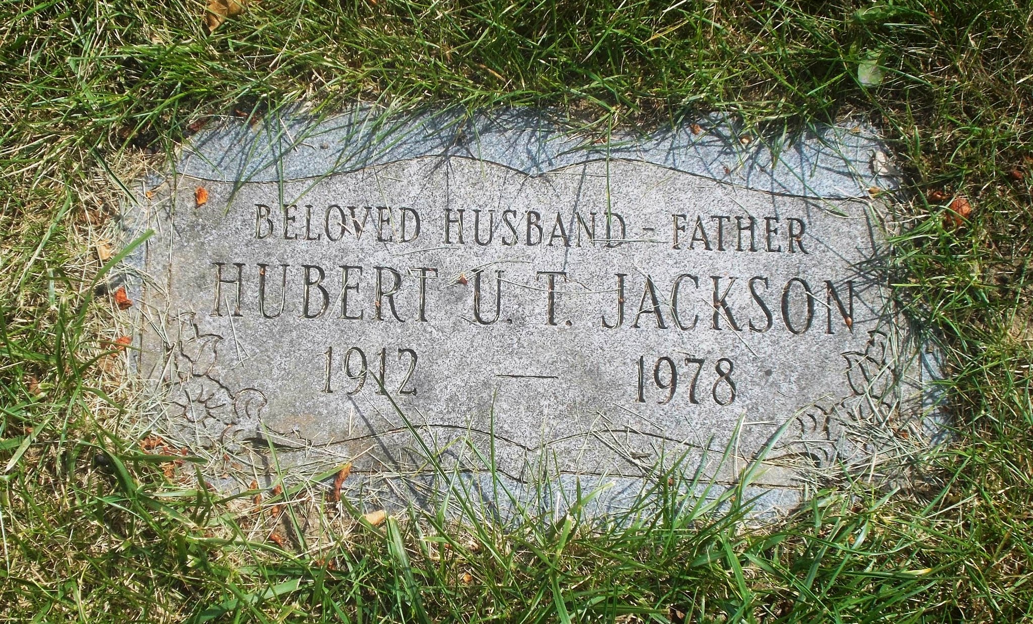 Hubert U T Jackson