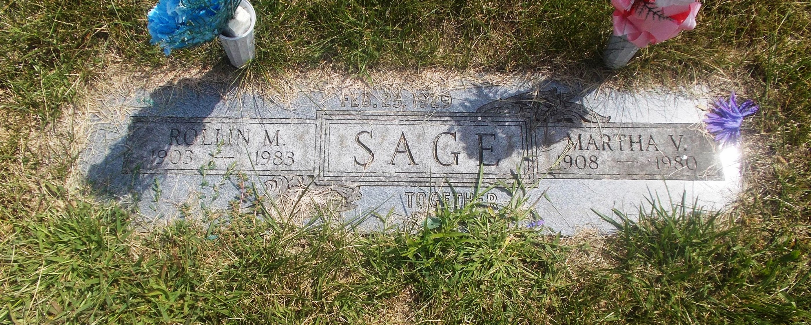 Martha V Sage