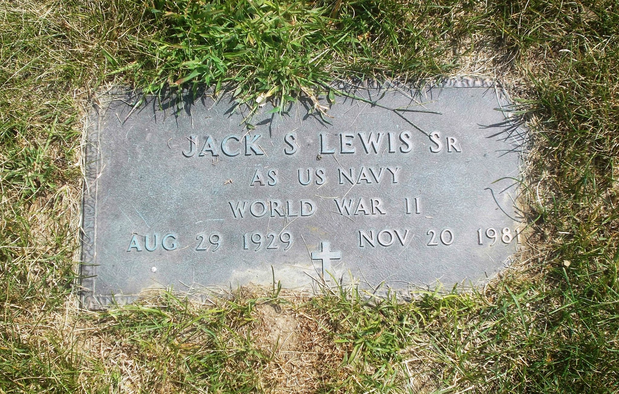 Jack S Lewis, Sr