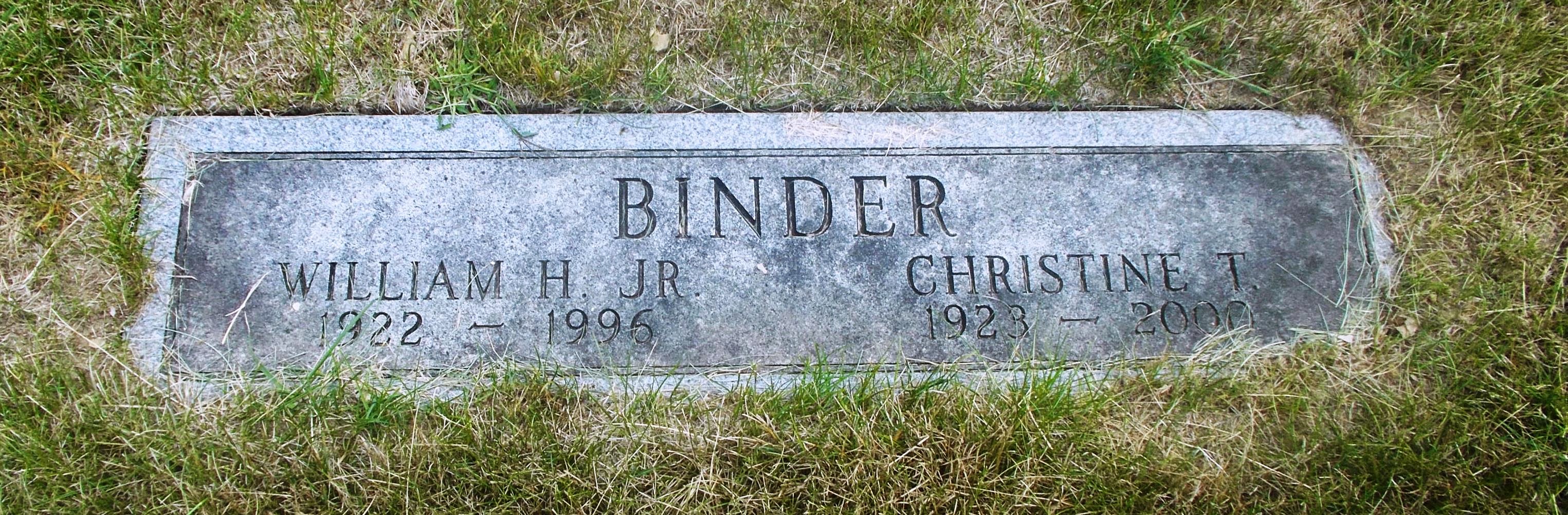 Christine T Binder