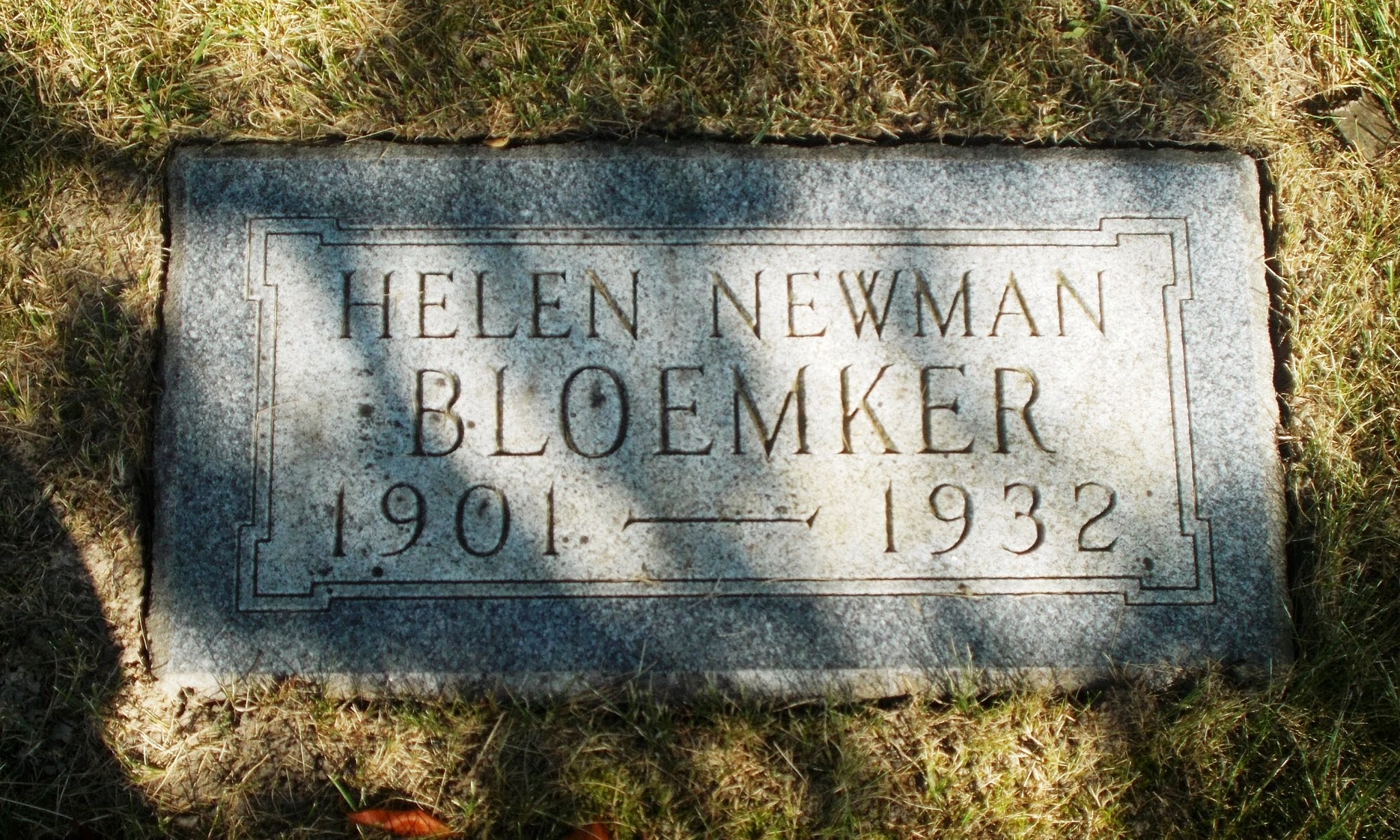 Helen Newman Bloemker