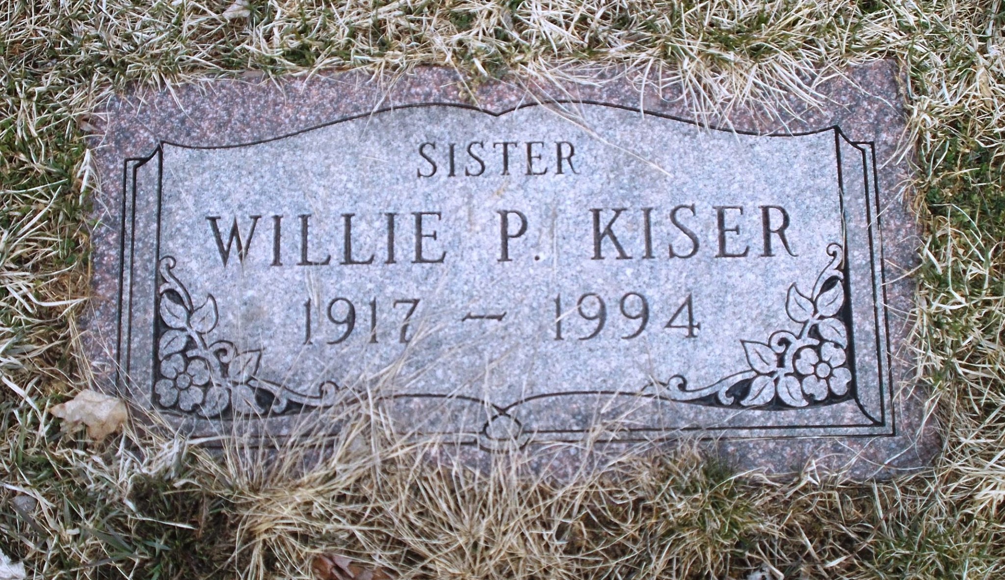 Willie P Kiser