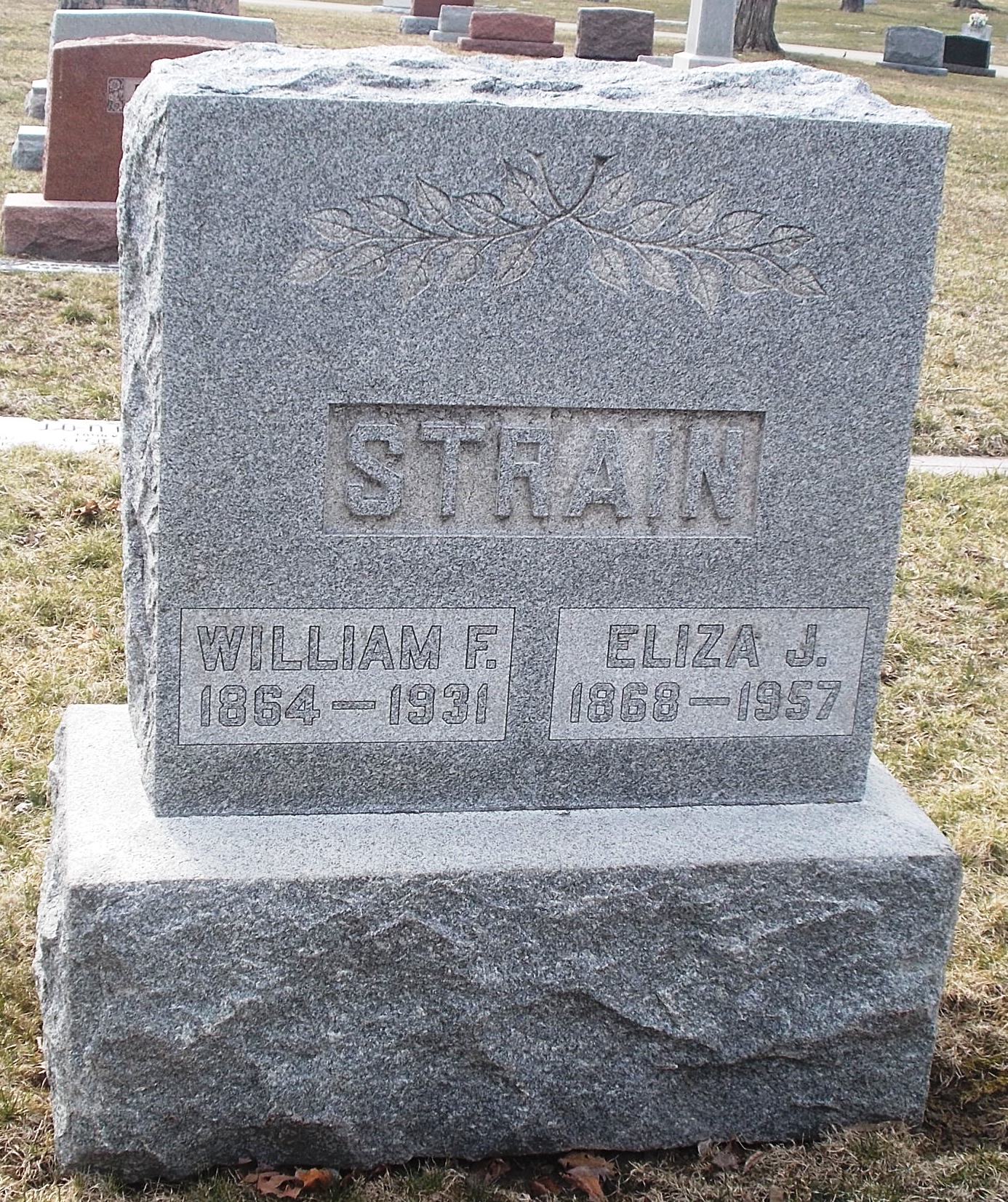 William F Strain