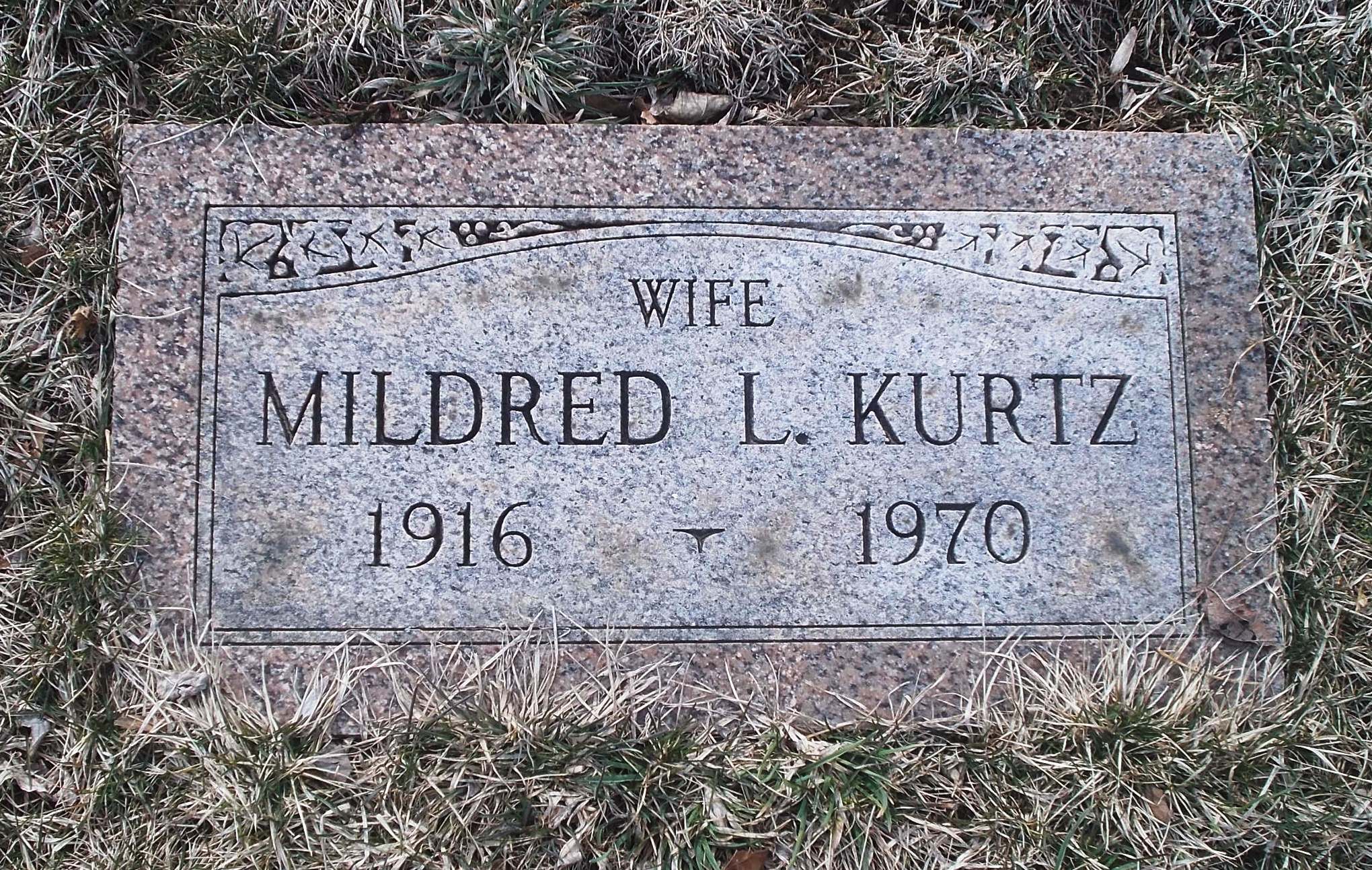 Mildred L Kurtz