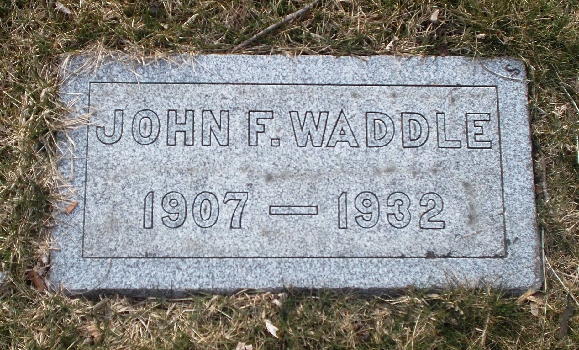 John F Waddle