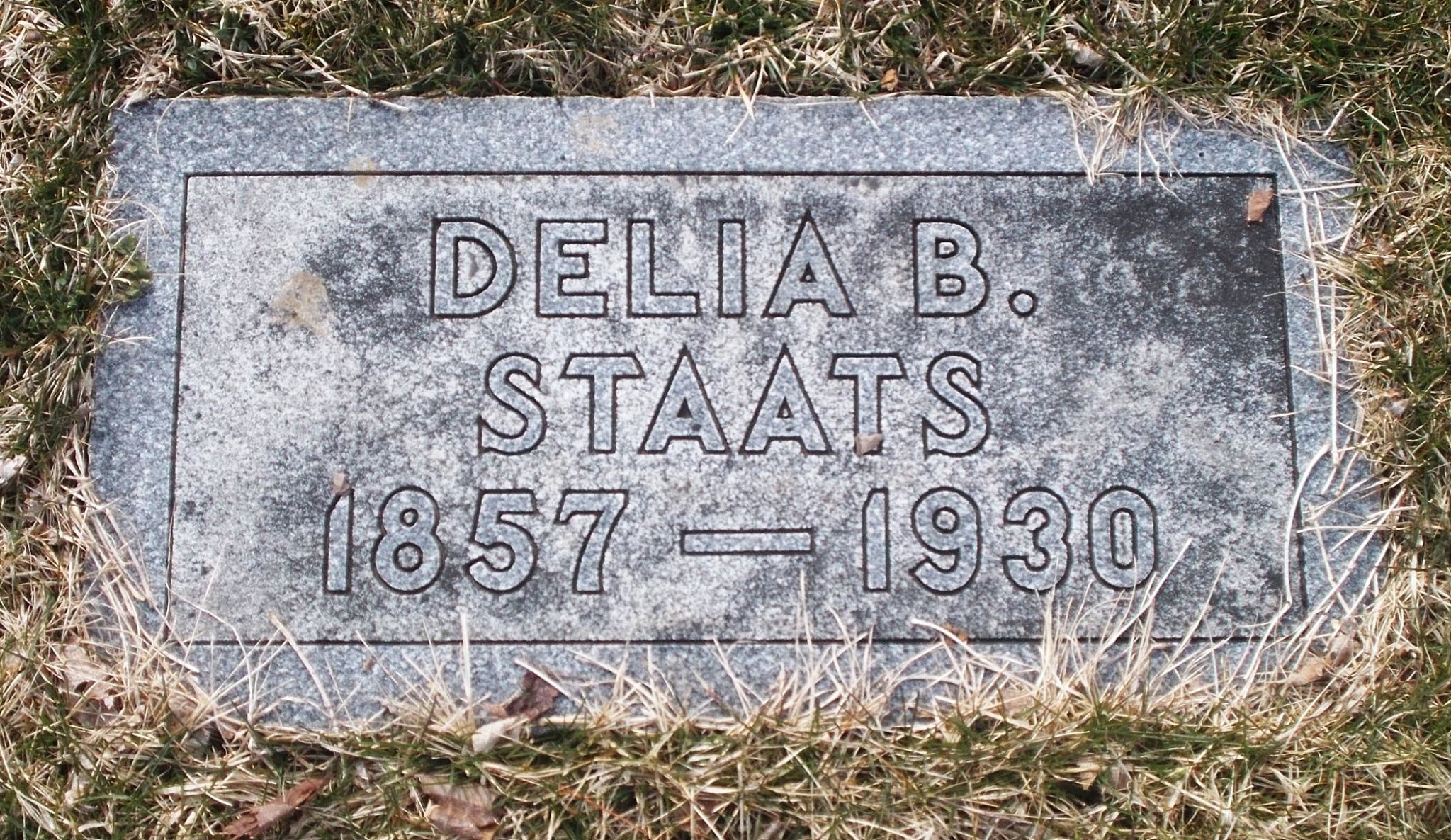 Delia B Staats
