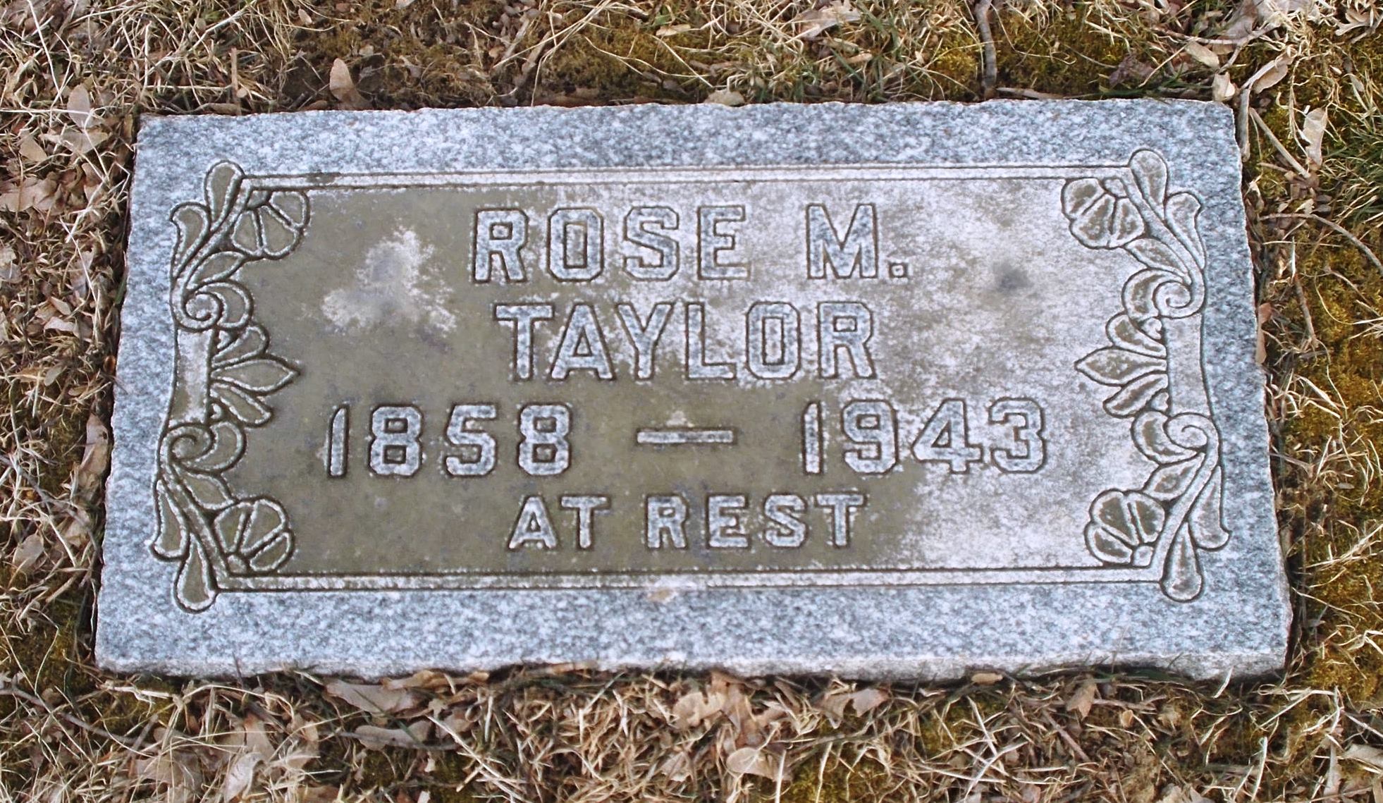Rose M Taylor