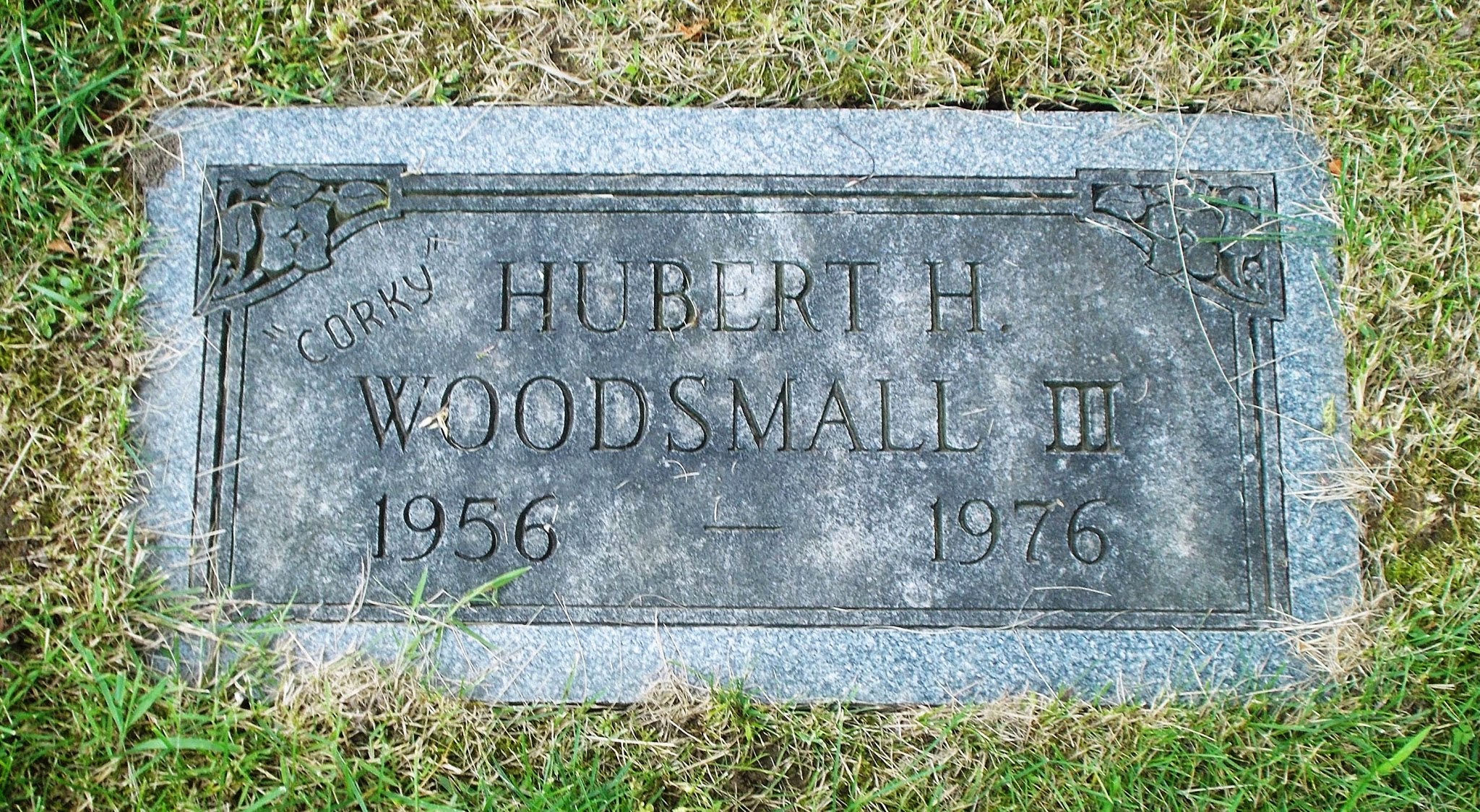 Hubert H "Corky" Woodsmall, III