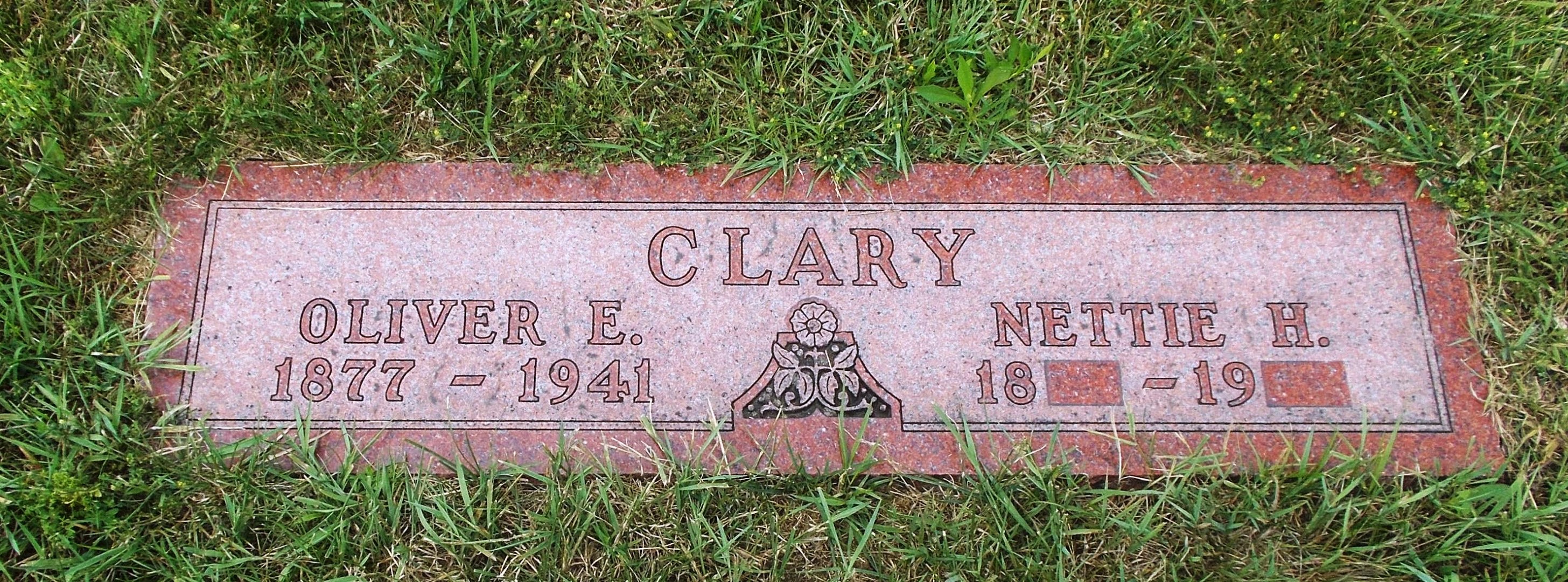 Nettie H Clary