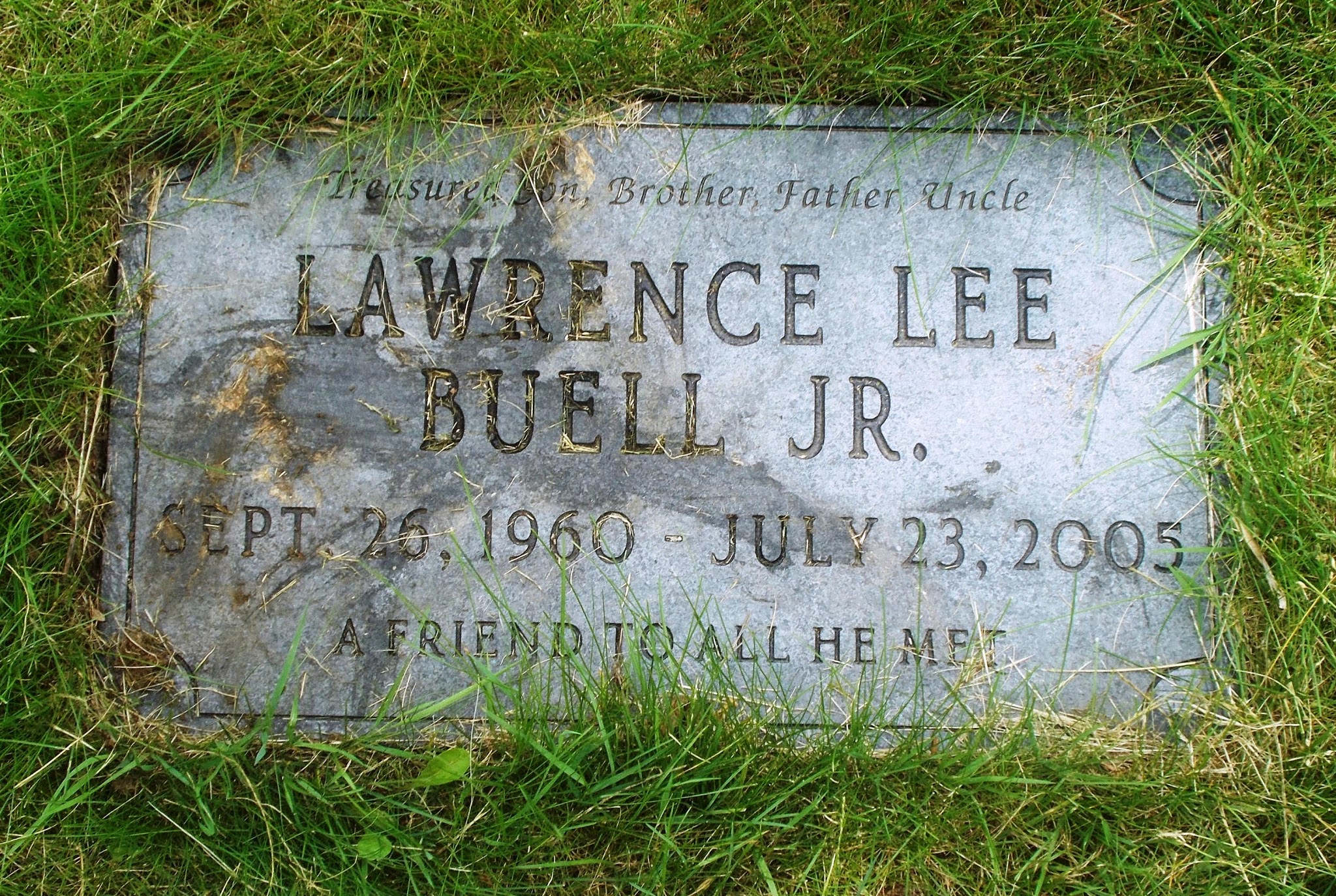 Lawrence Lee Buell, Jr